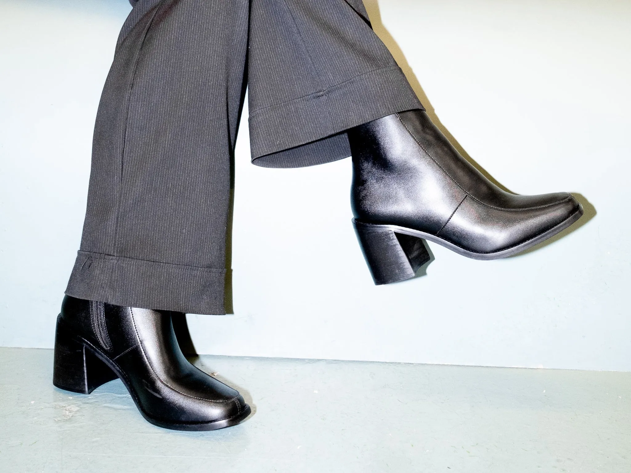 Linnea Damen Vegane Stiefeletten mit Absatz | Stiefel