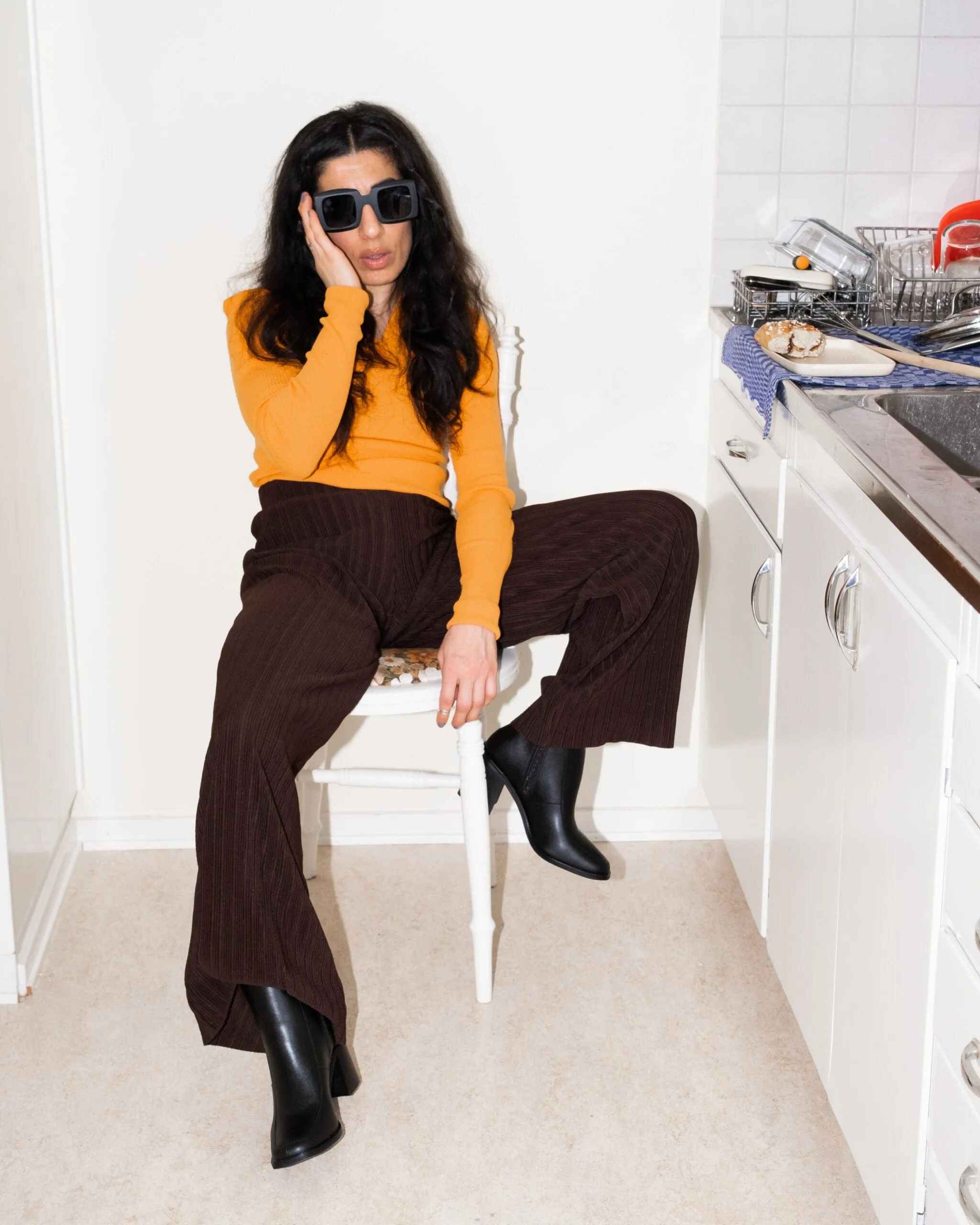 Linnea Damen Vegane Stiefeletten mit Absatz | Stiefel