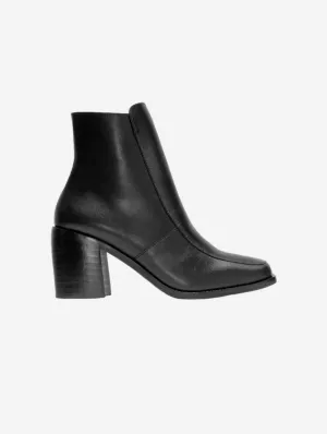 Linnea Damen Vegane Stiefeletten mit Absatz | Stiefel