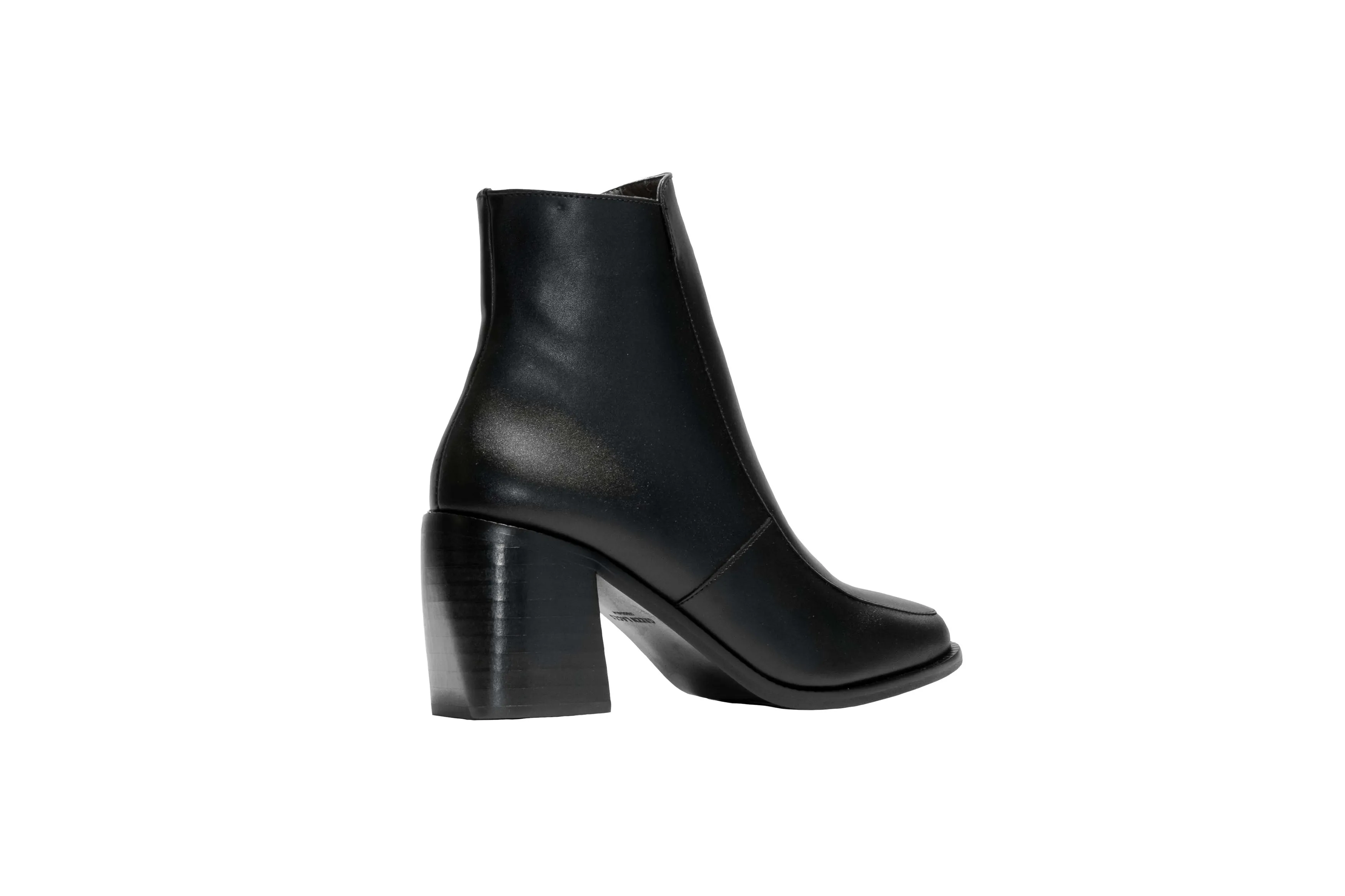 Linnea Damen Vegane Stiefeletten mit Absatz | Stiefel