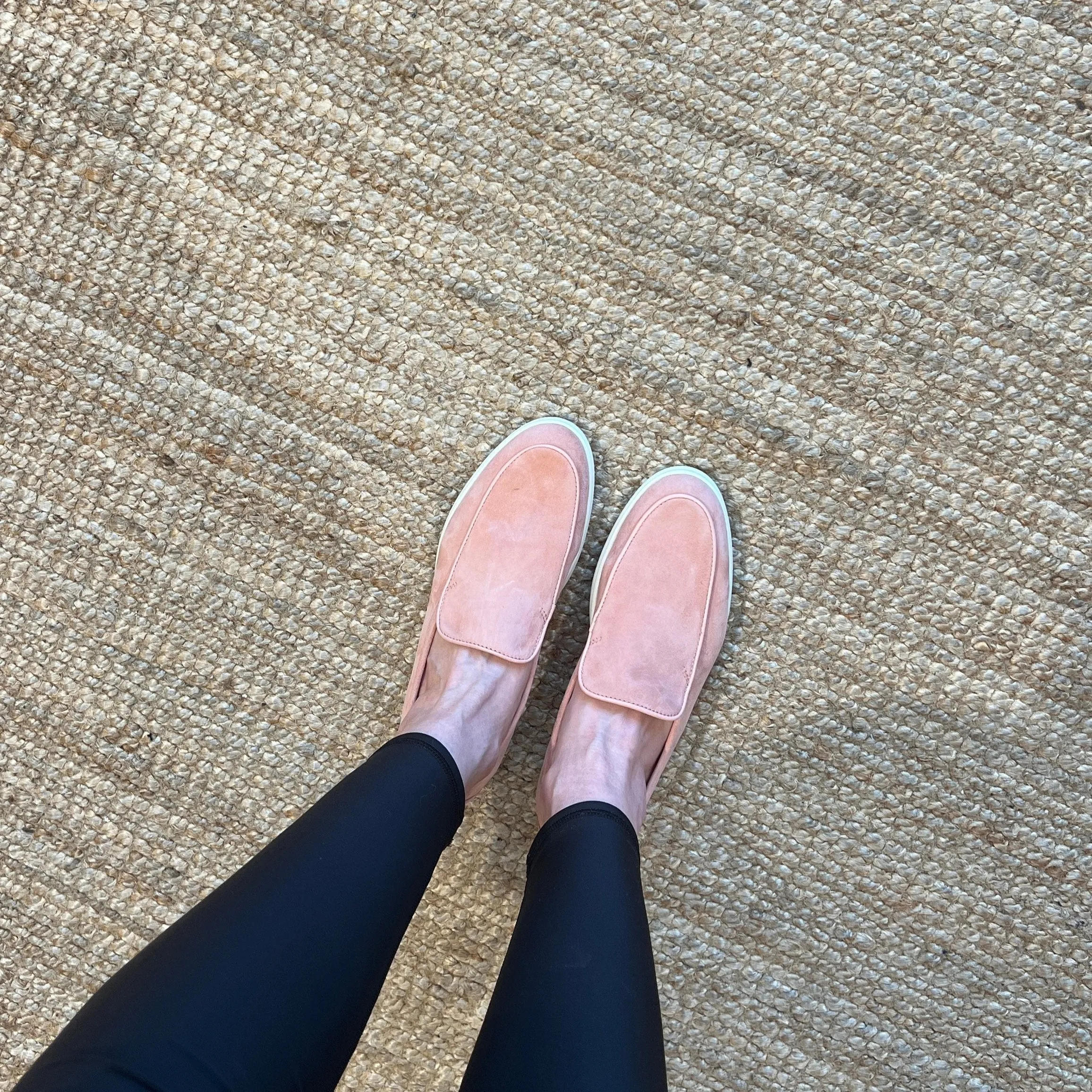 Lisa Sneaker Loafer - Lachs Wildleder