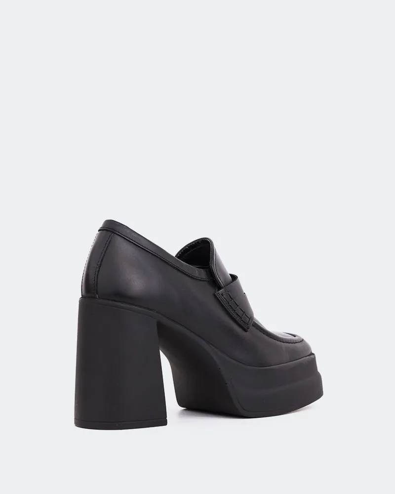 Lungara Schwarzes Leder