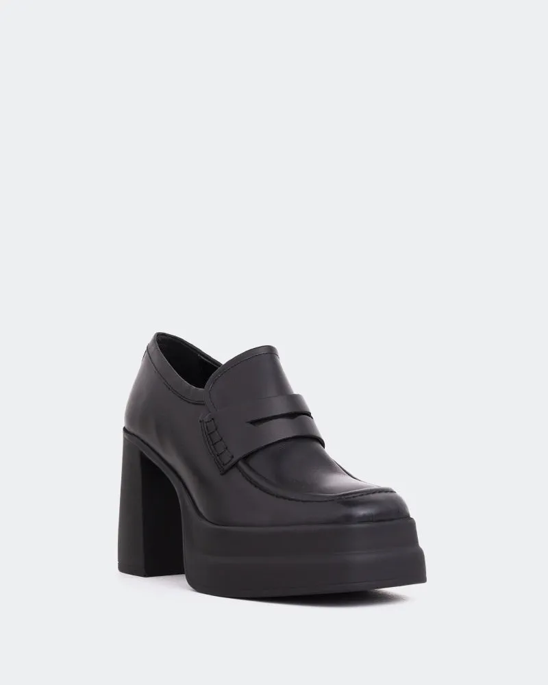 Lungara Schwarzes Leder