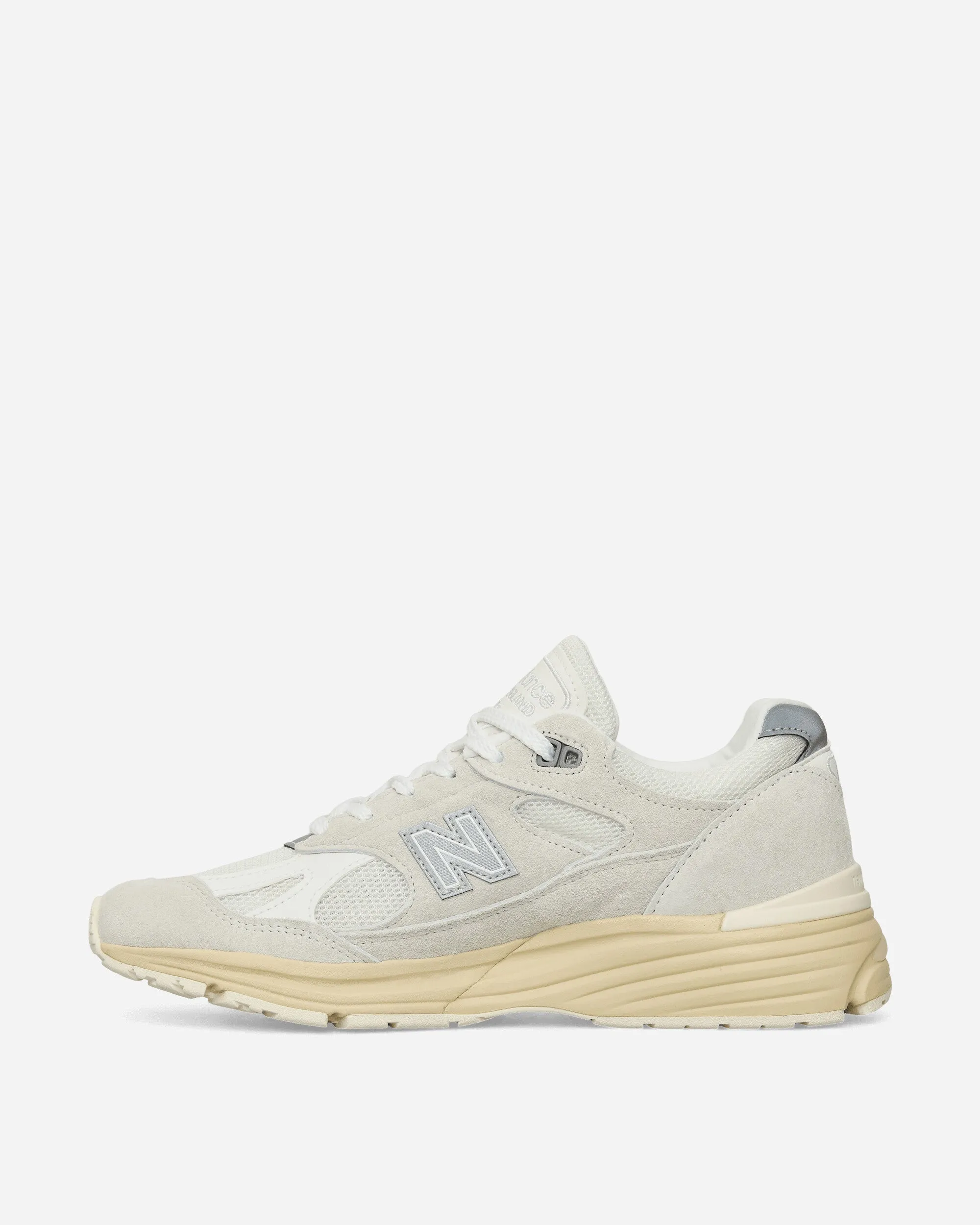 Hergestellt in Großbritannien 991v2 Sneakers Windspiel / Weiß / Gefrorener Tau