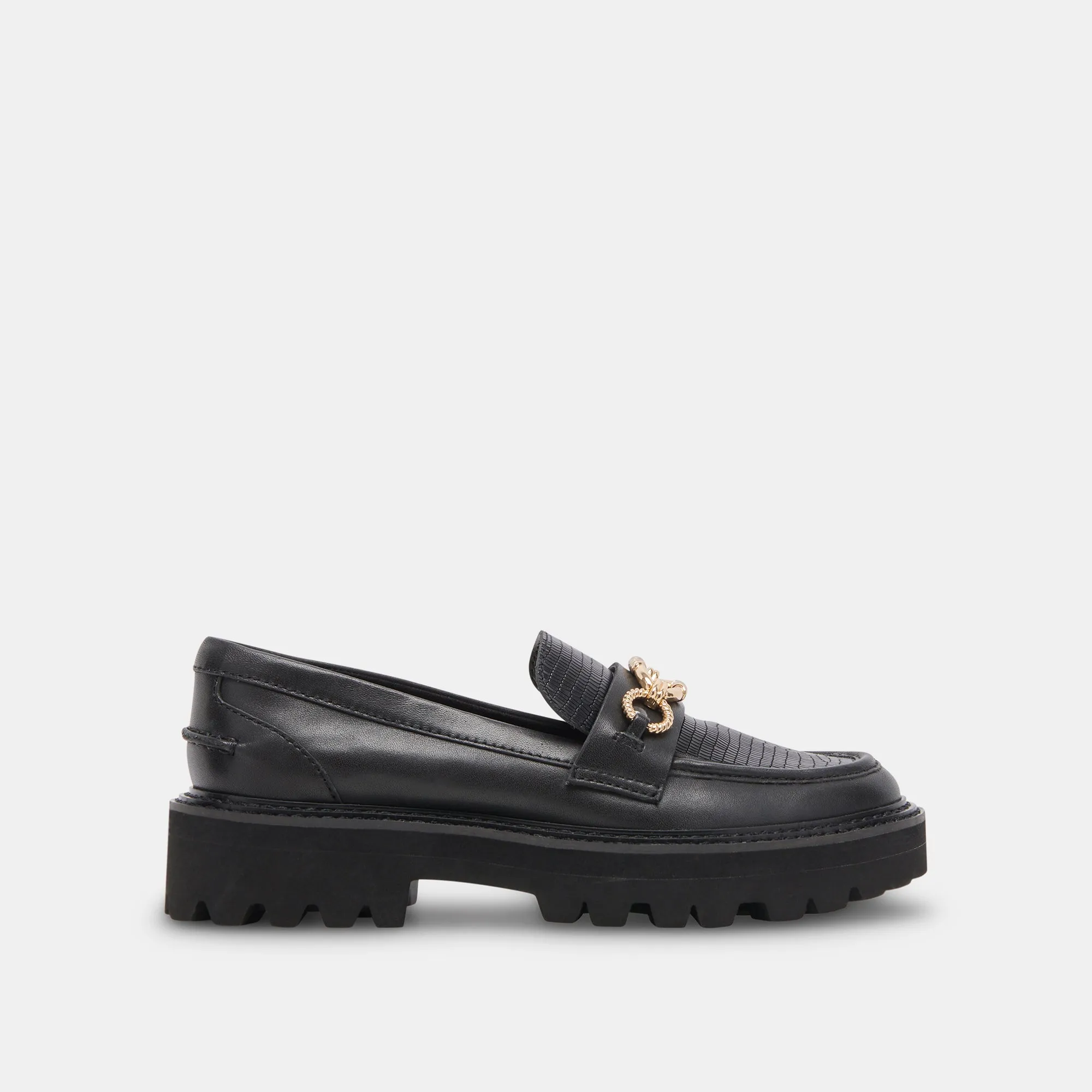 MAMBO LOAFERS SCHWARZ MULTI LEDER