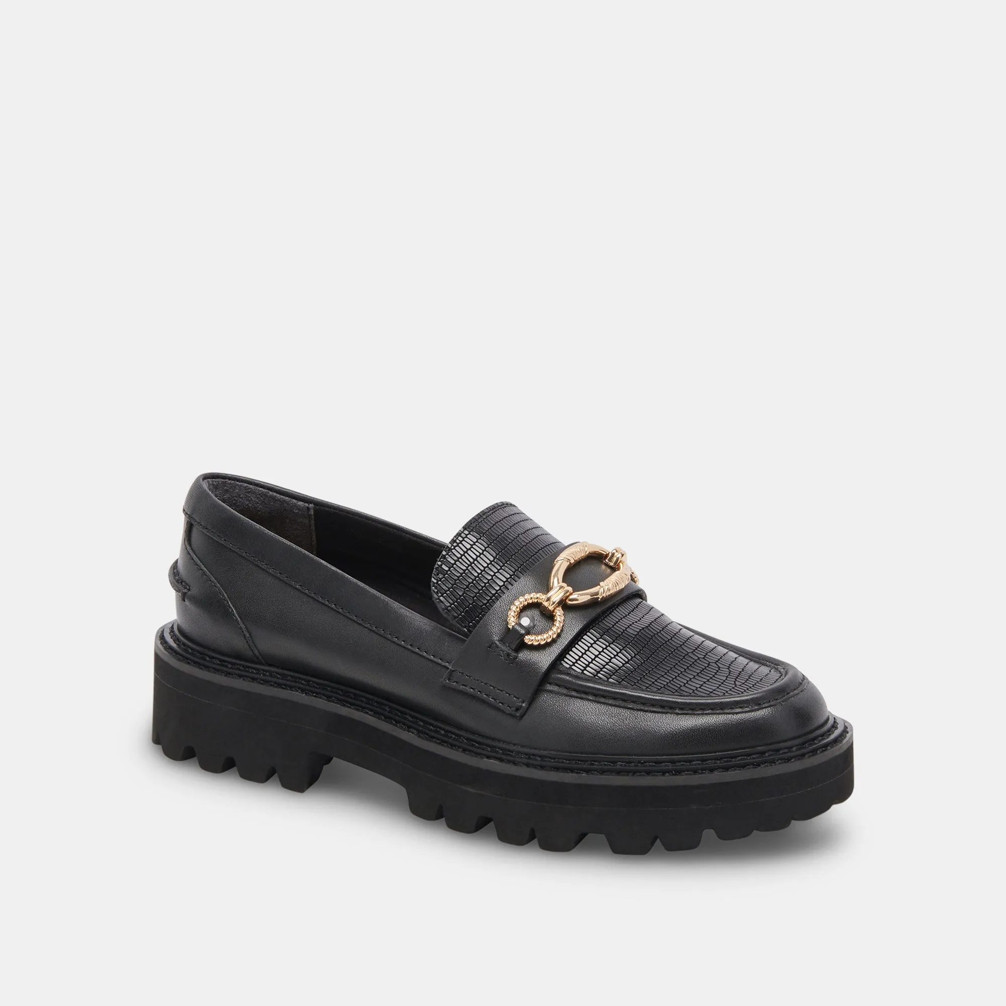 MAMBO LOAFERS SCHWARZ MULTI LEDER