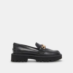 MAMBO LOAFERS SCHWARZ MULTI LEDER