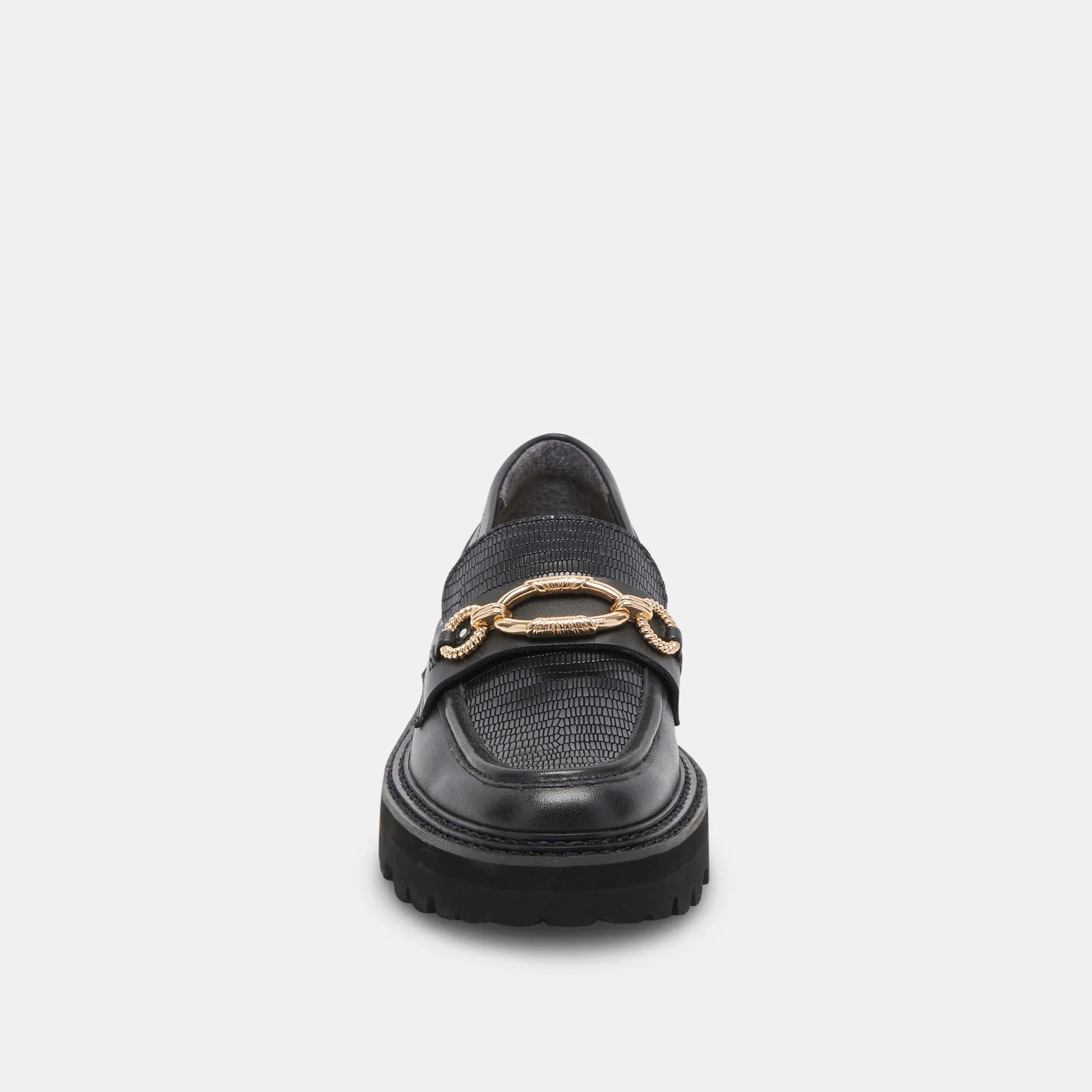 MAMBO LOAFERS SCHWARZ MULTI LEDER