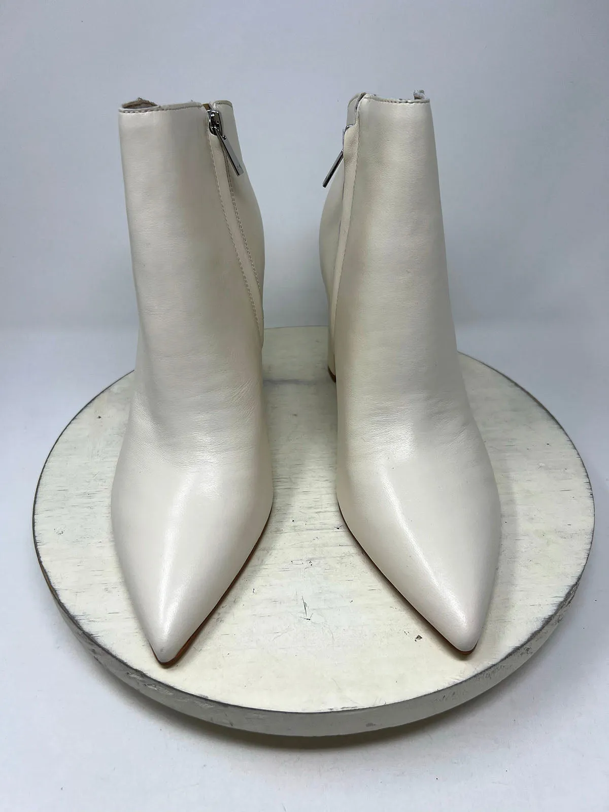 Marc Fisher Schuhgröße 10 Elfenbein Knöchelstiefel OVP