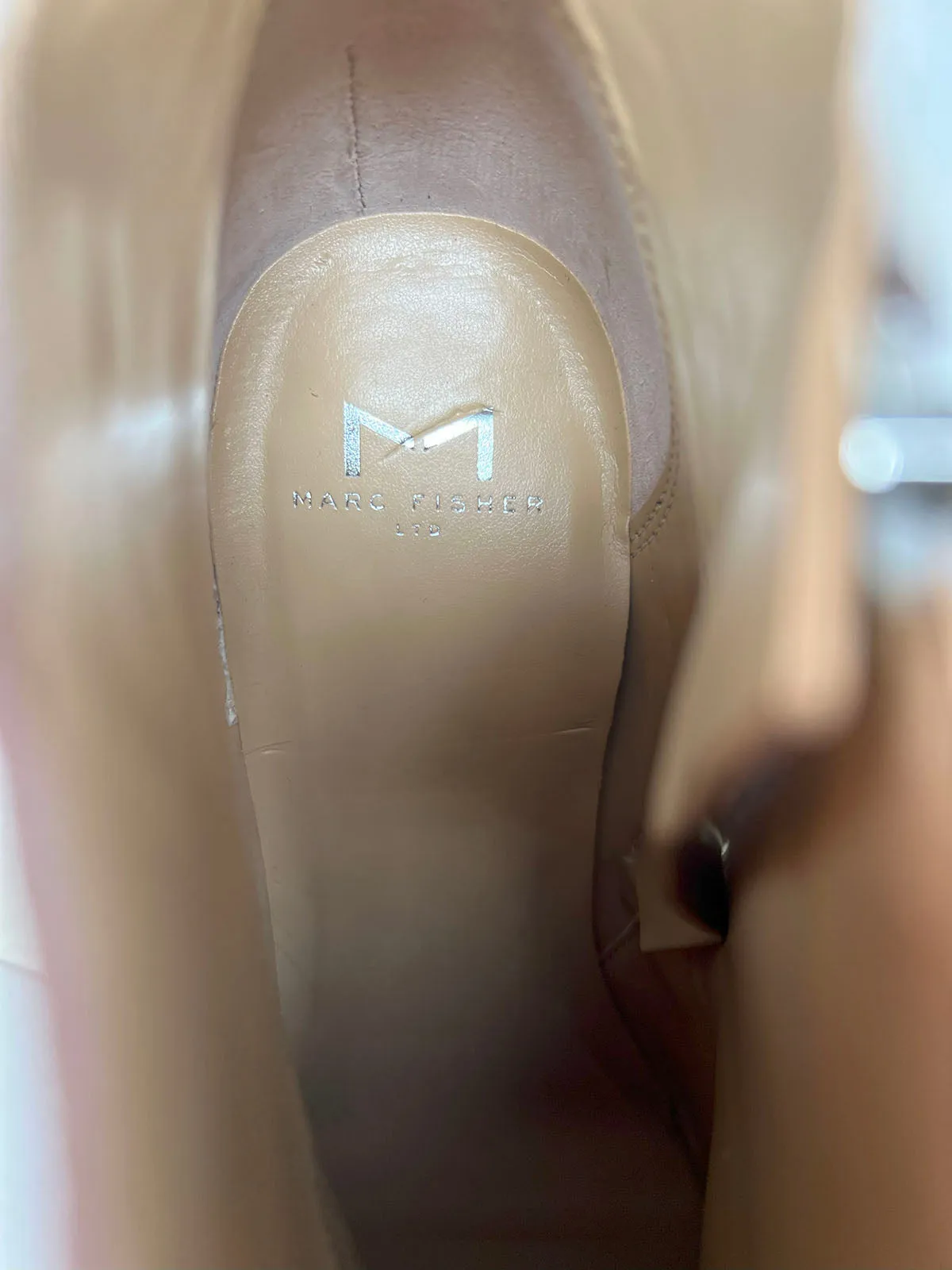 Marc Fisher Schuhgröße 10 Elfenbein Knöchelstiefel OVP