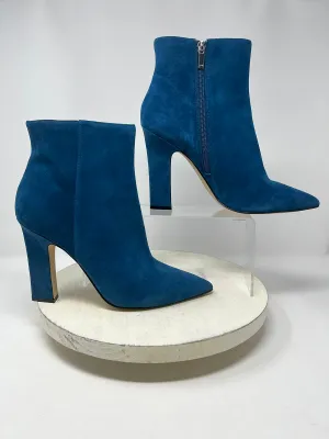Marc Fisher Größe 10 Türkisfarbene Wildleder Booties OVP