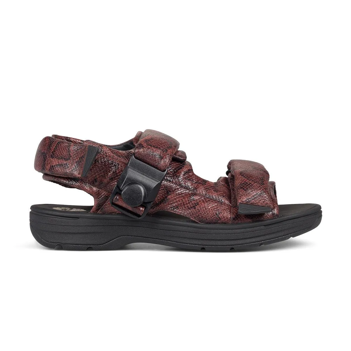   Martine Rose Sandal 'Braune Schlange'