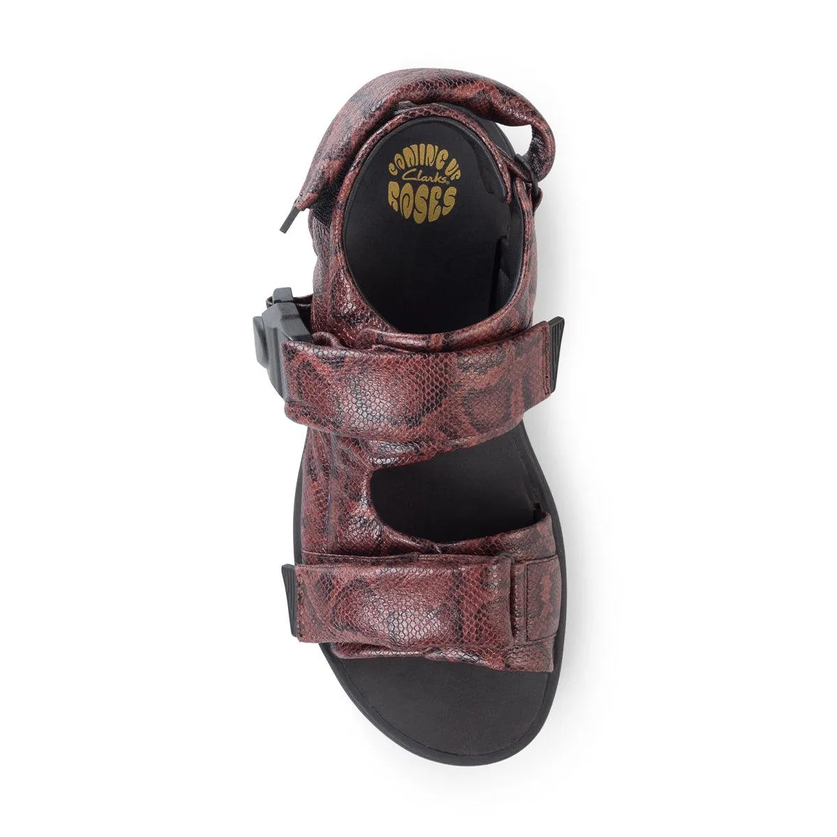   Martine Rose Sandal 'Braune Schlange'