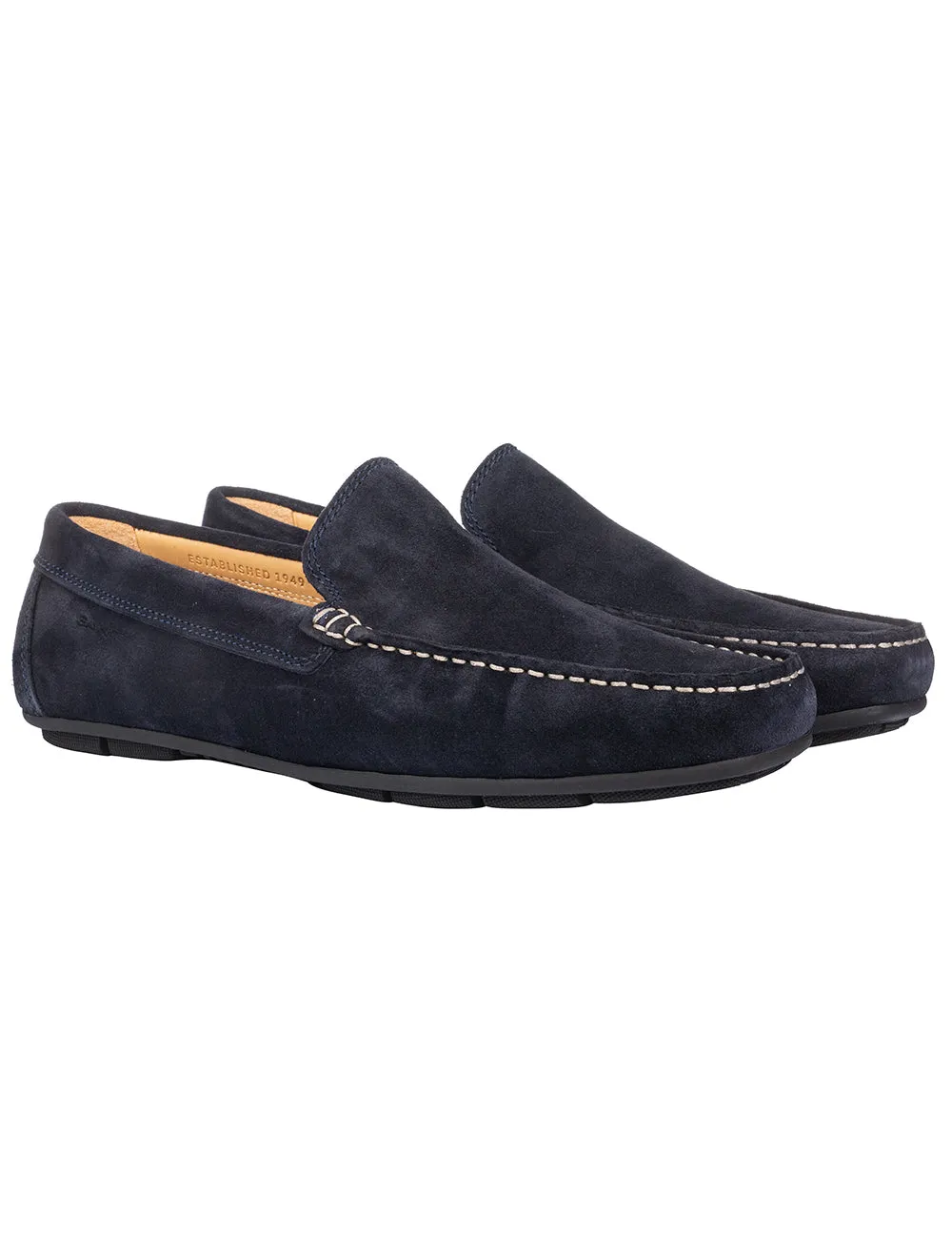 Mc Bay Wildleder-Loafer Marine