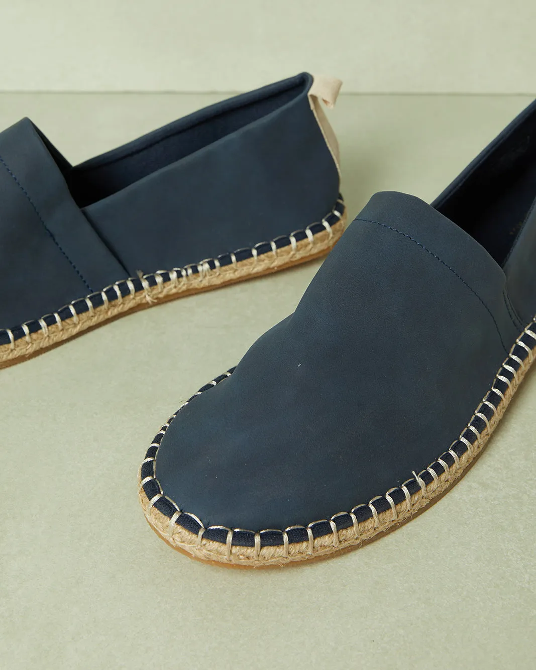 Herren Navy Bequeme Schlupf-Sneaker