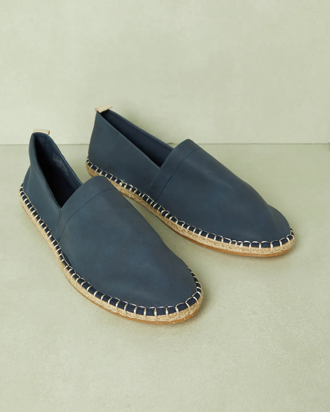 Herren Navy Bequeme Schlupf-Sneaker