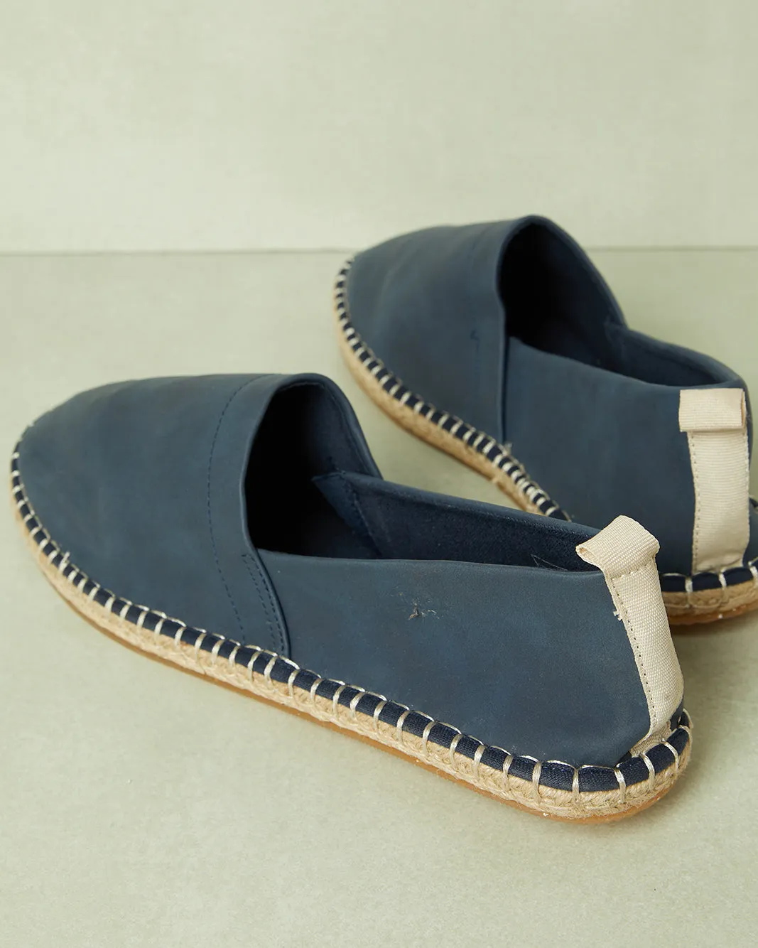 Herren Navy Bequeme Schlupf-Sneaker
