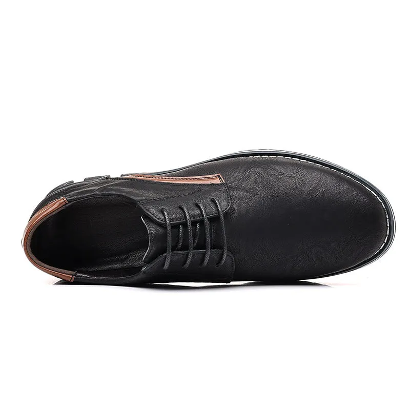 Herrenmode Bequeme Lederbüro-Schuhe zum Gehen
