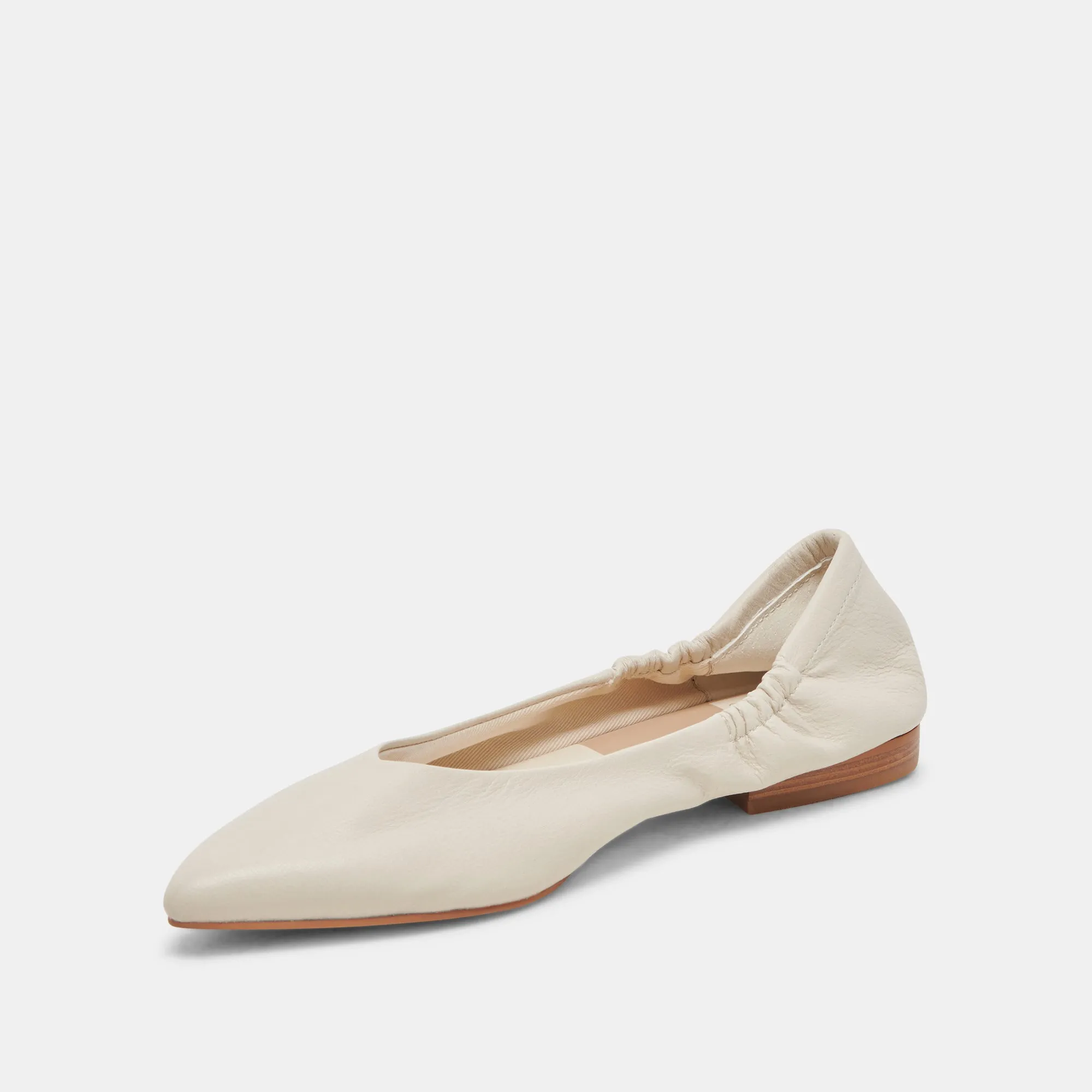 NADAV BALLET FLATS ELFENBEIN LEDER
