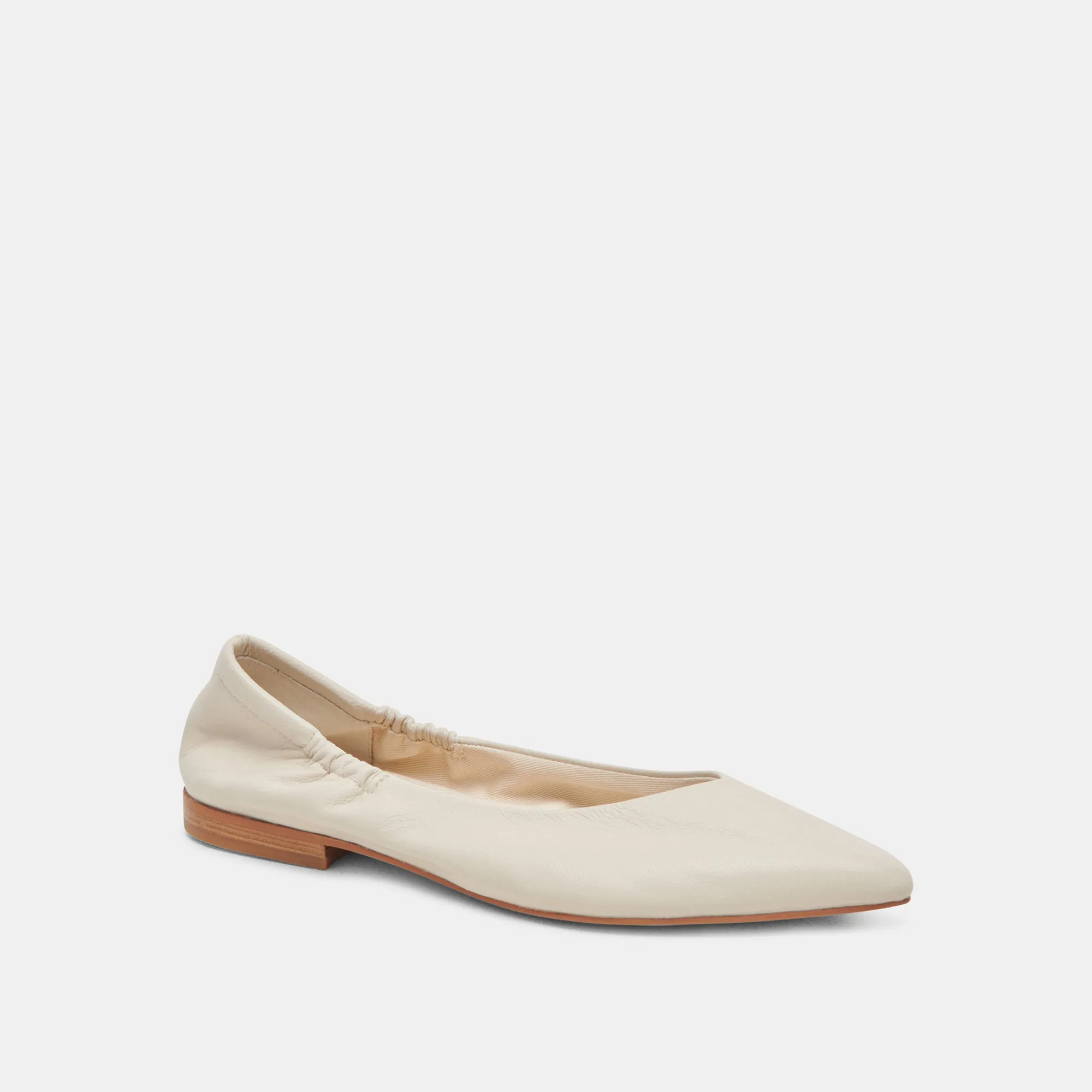NADAV BALLET FLATS ELFENBEIN LEDER