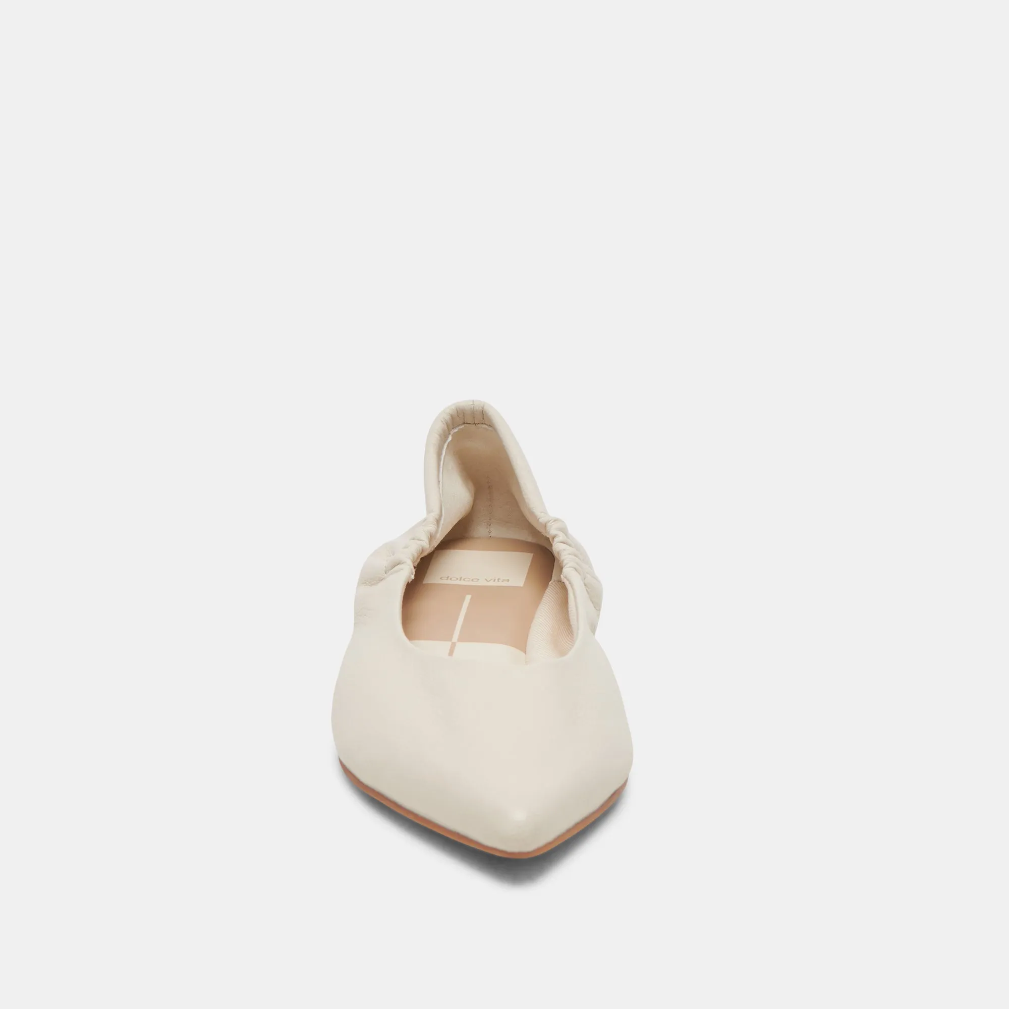NADAV BALLET FLATS ELFENBEIN LEDER