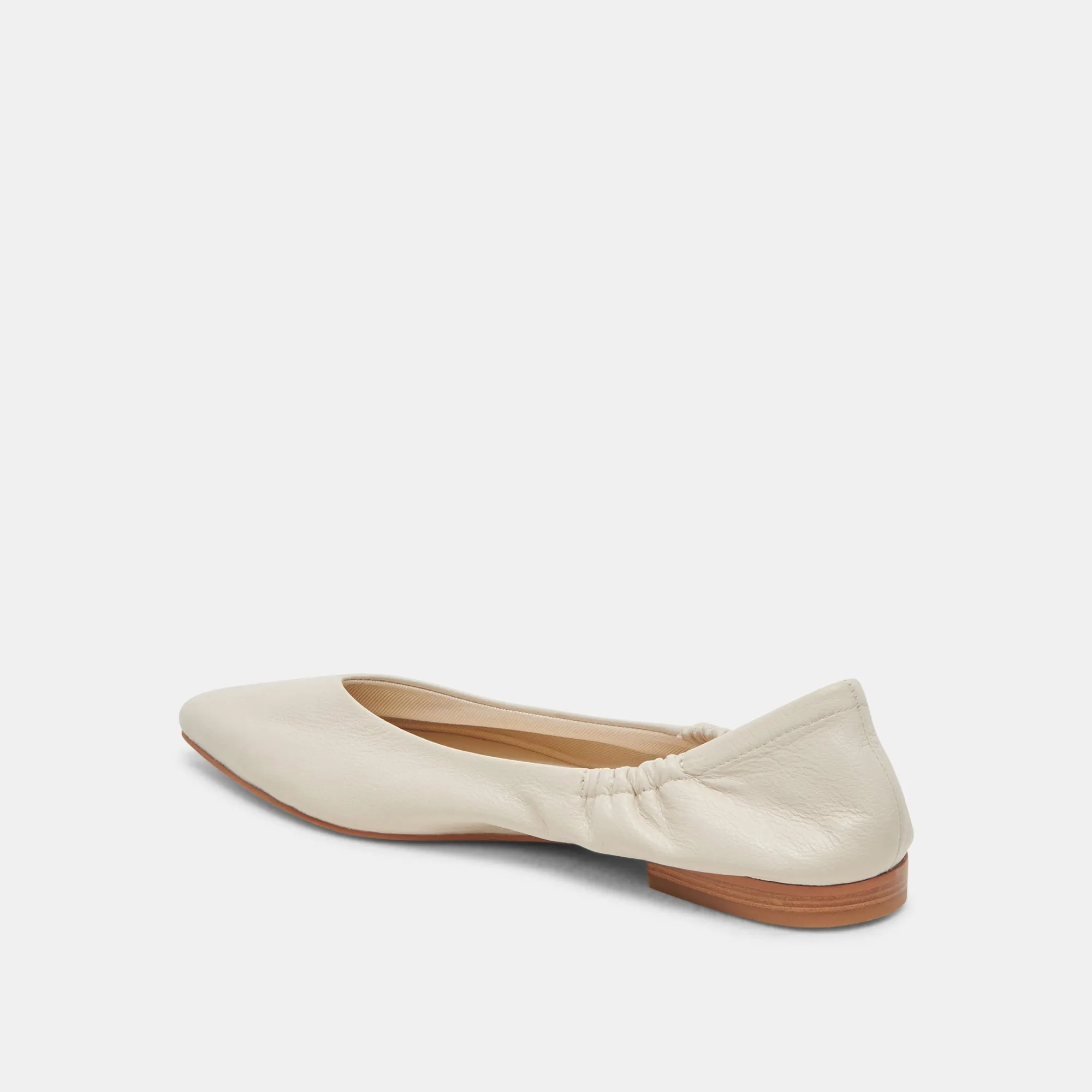 NADAV BALLET FLATS ELFENBEIN LEDER