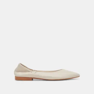 NADAV BALLET FLATS ELFENBEIN LEDER