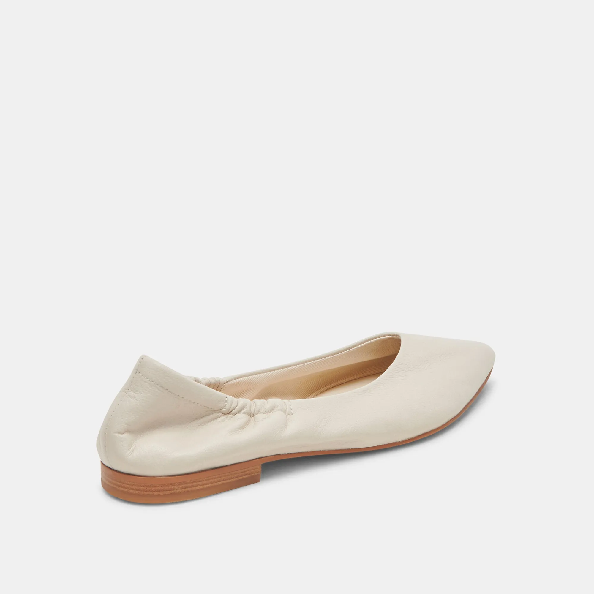 NADAV BALLET FLATS ELFENBEIN LEDER