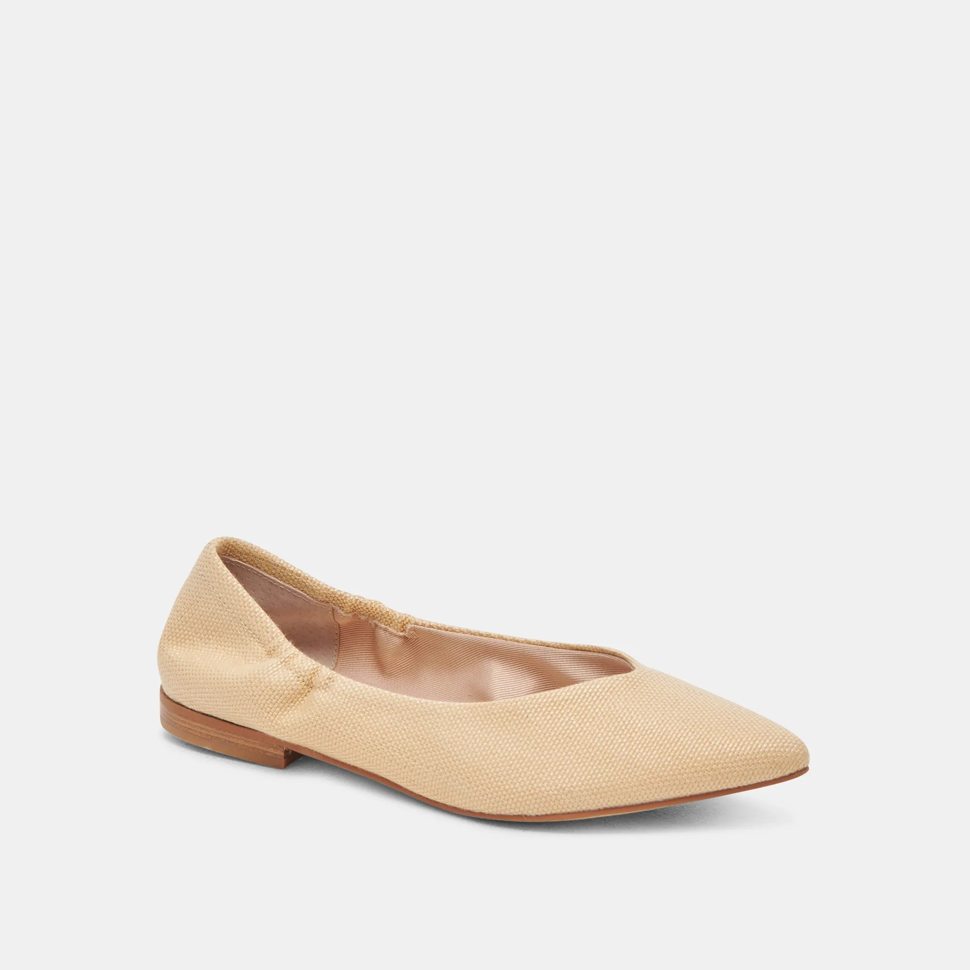 NADAV BALLET FLATS LT NATUR RAFFIA