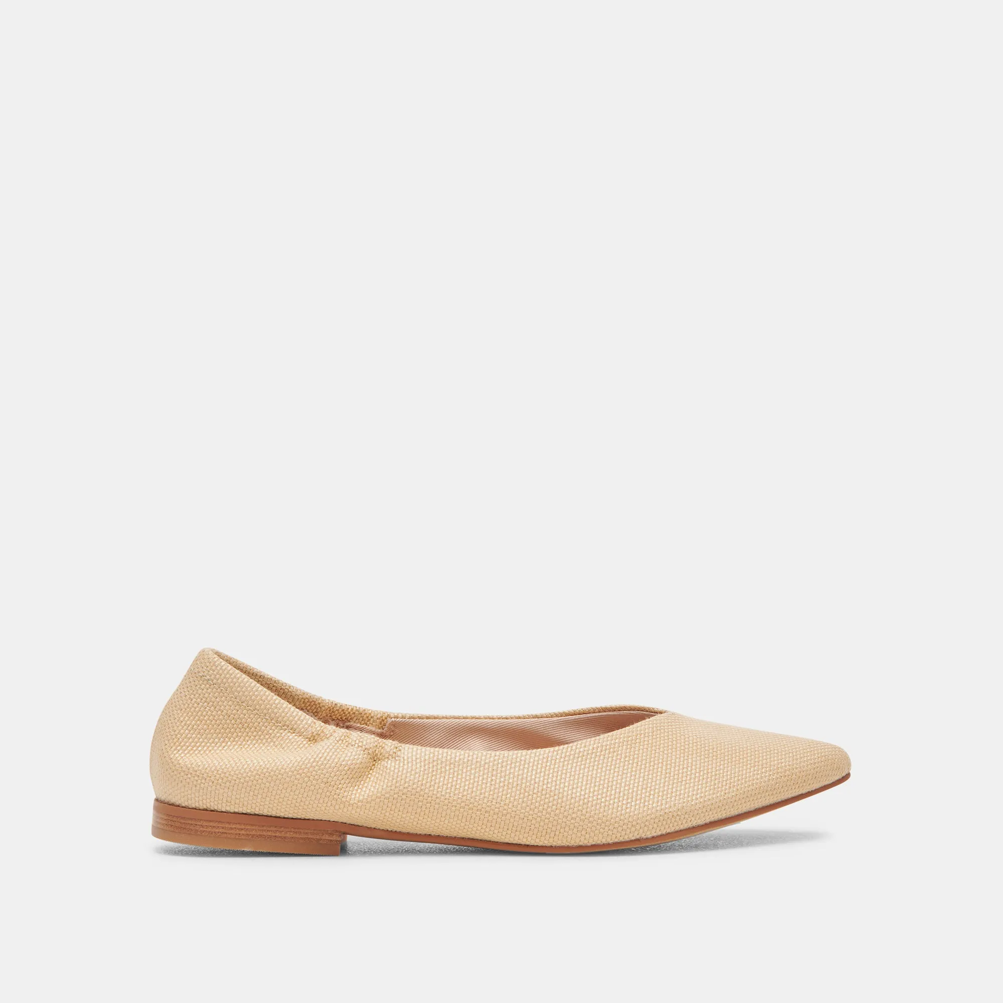 NADAV BALLET FLATS LT NATUR RAFFIA
