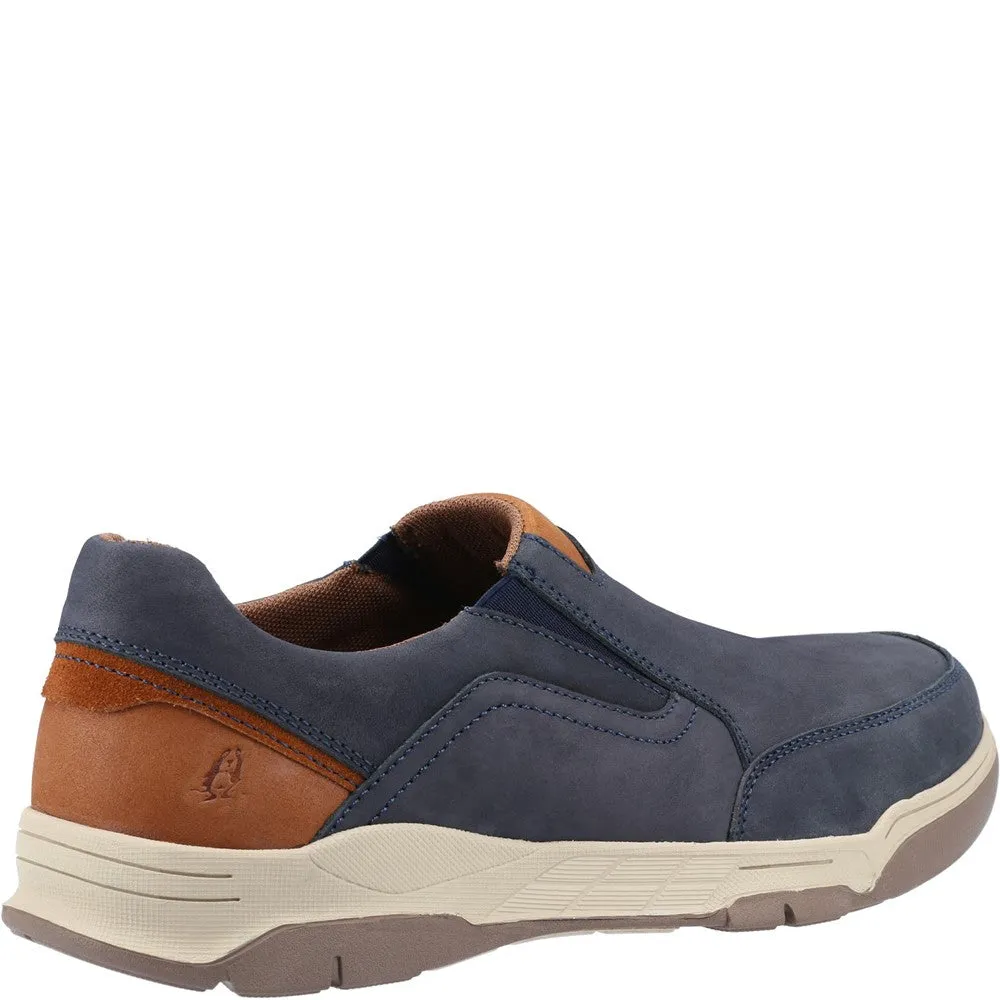 Marine/Beige Fletcher Schlupfschuhe
