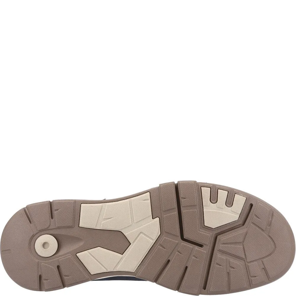 Marine/Beige Fletcher Schlupfschuhe