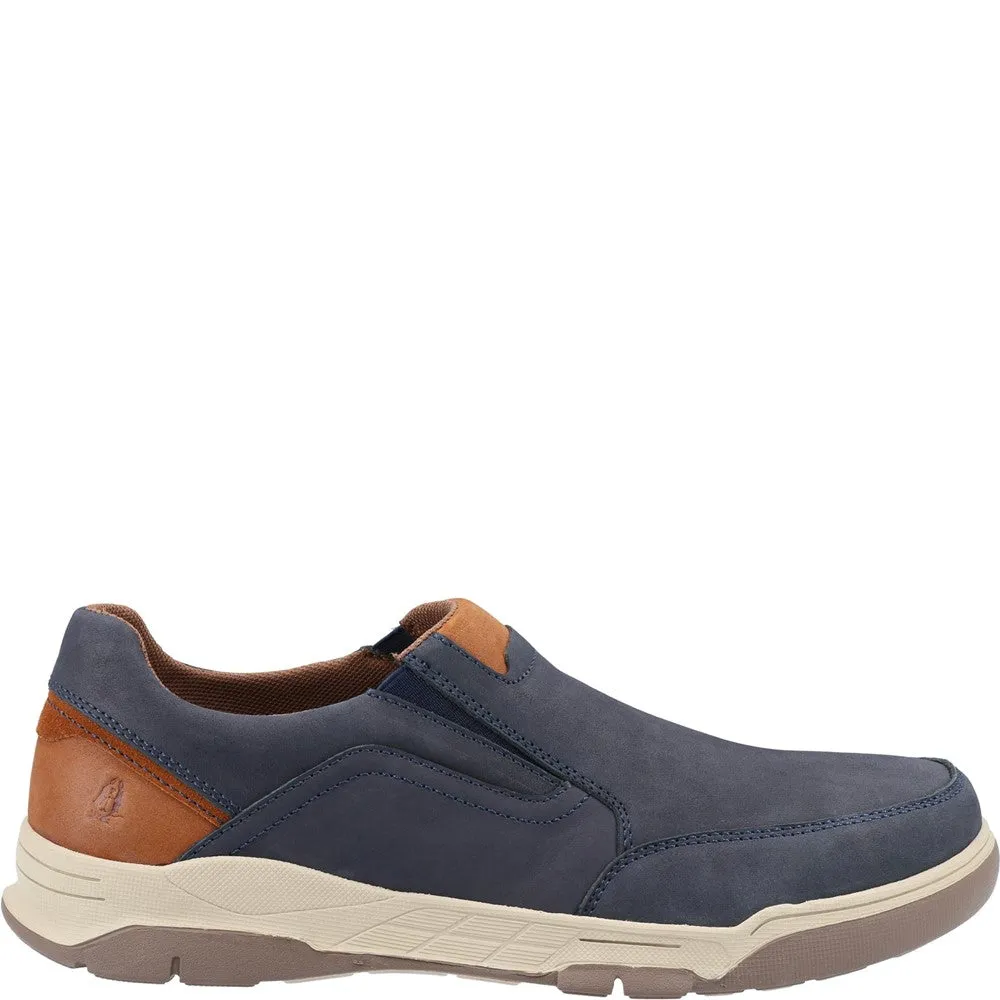 Marine/Beige Fletcher Schlupfschuhe