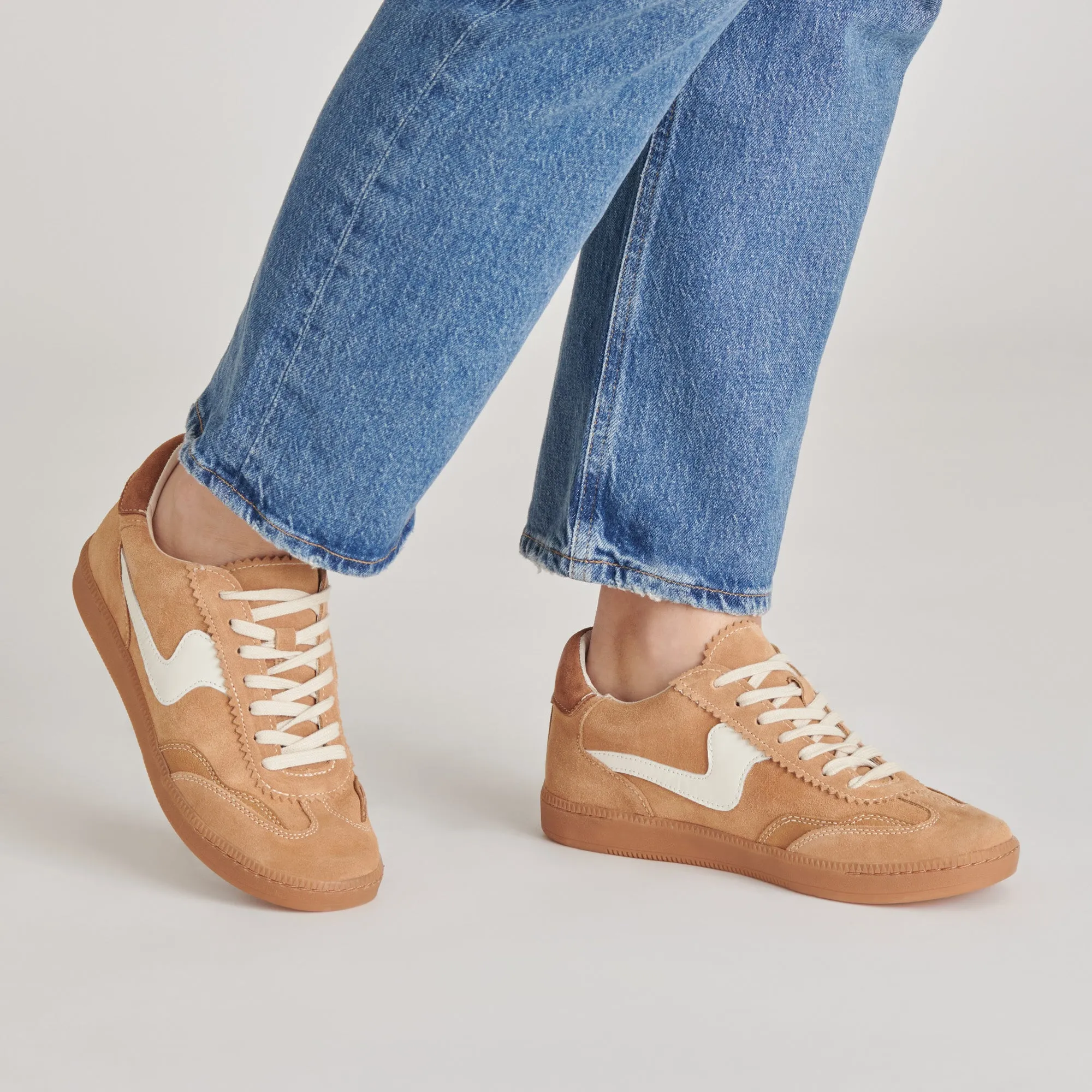 HINWEIS SNEAKERS BRAUN WILDLEDER