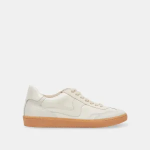 NOTICE SNEAKERS WEISSES LEDER