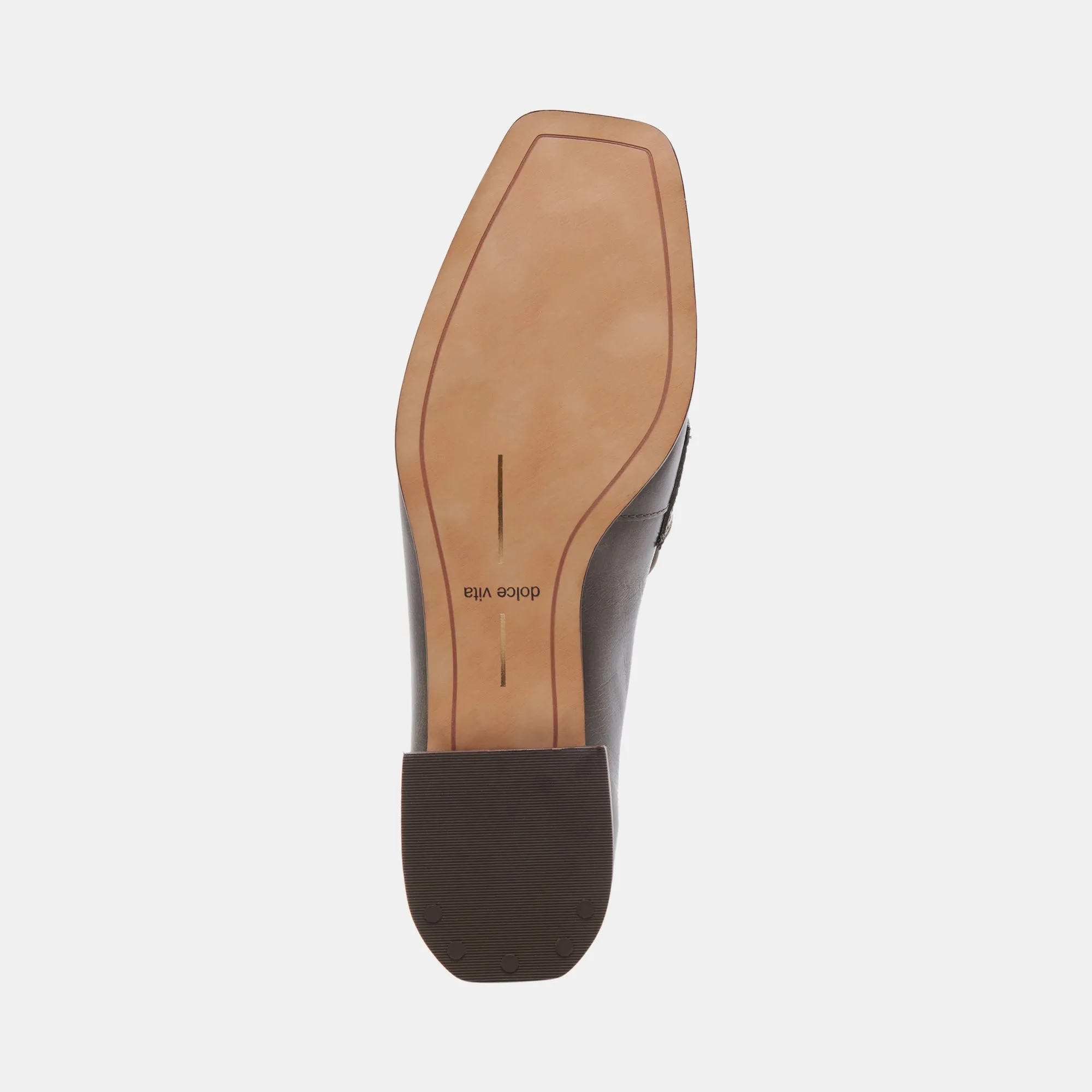 NYGEL LOAFERS DUNKELOLIV LEDER