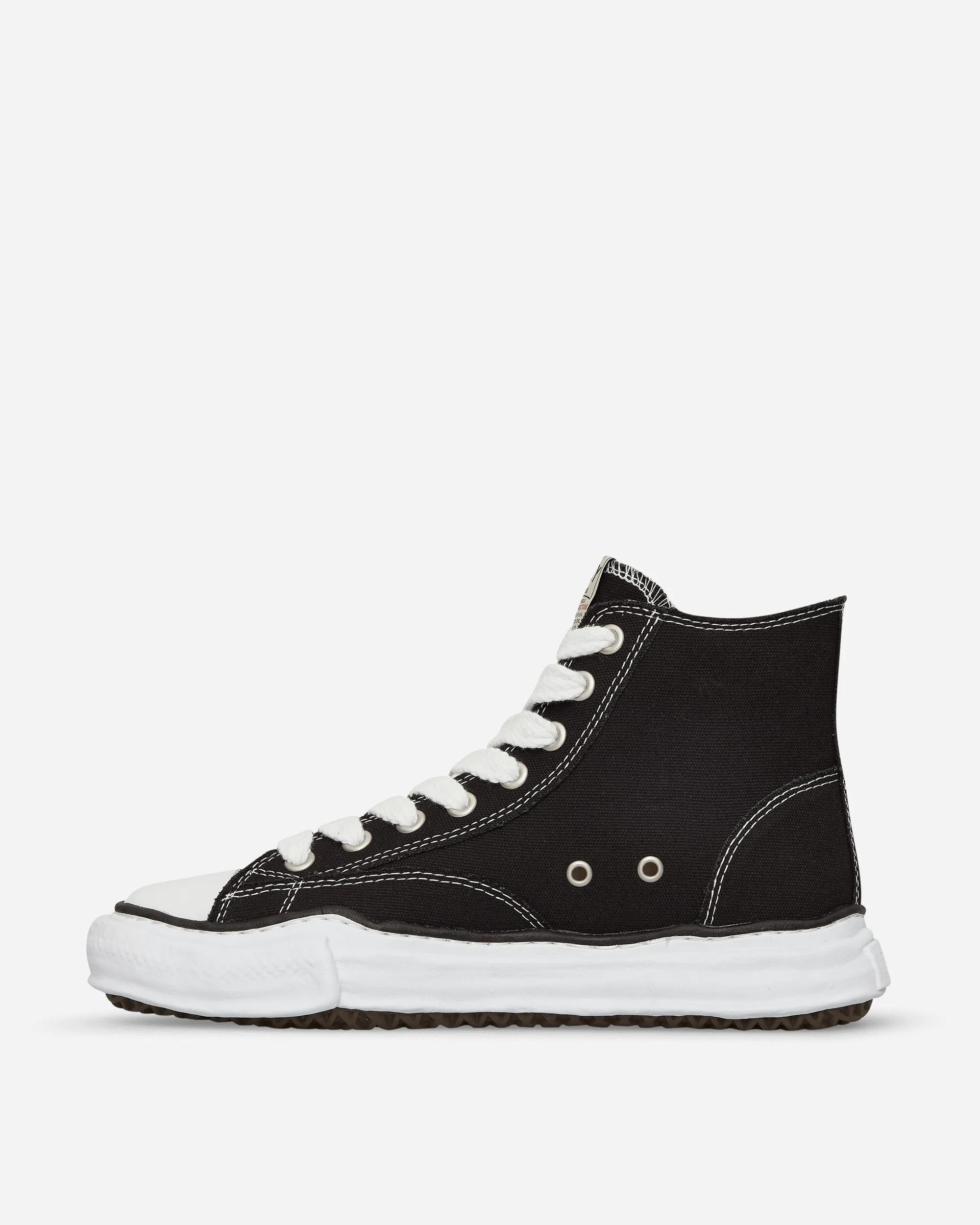 Peterson OG Sohlen Leinwand High Sneakers Schwarz