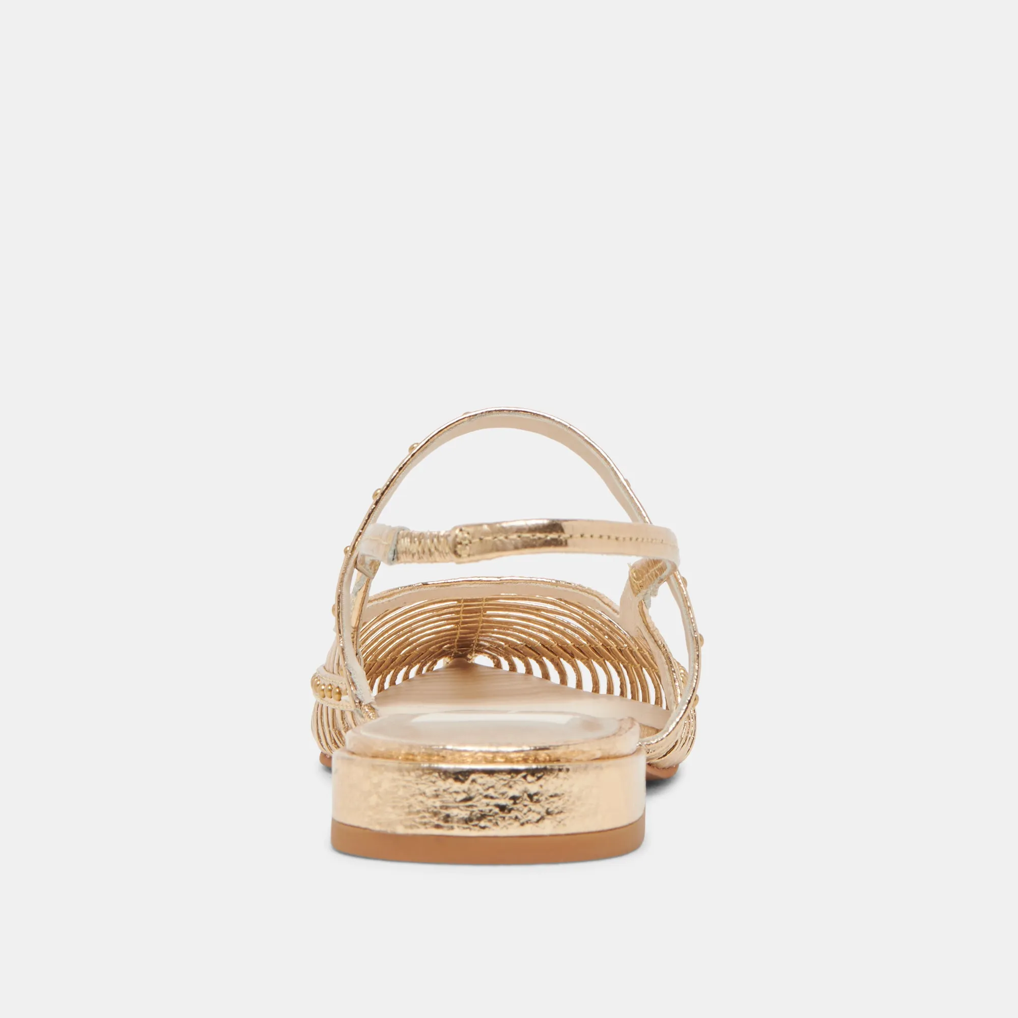 PHINLY FLATS GOLD ANTIKE LEDEROPTIK