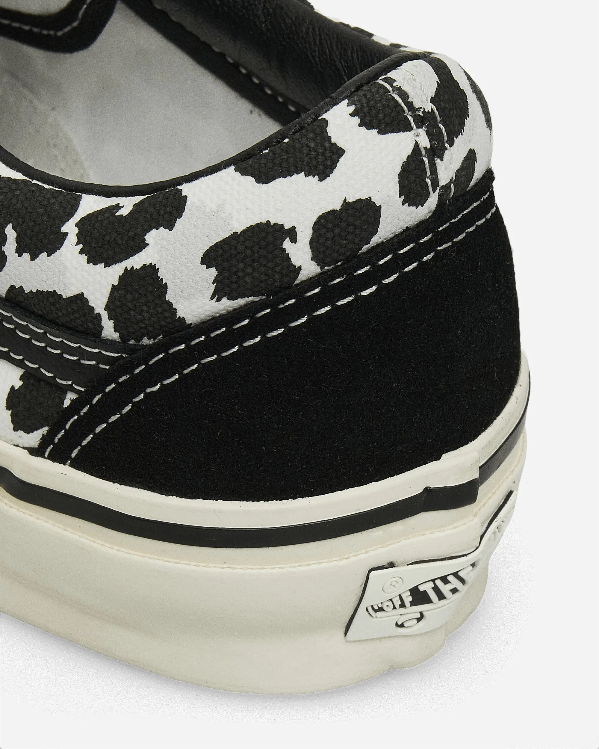Premium Old Skool Leopard Sneakers Schwarz / Weiß