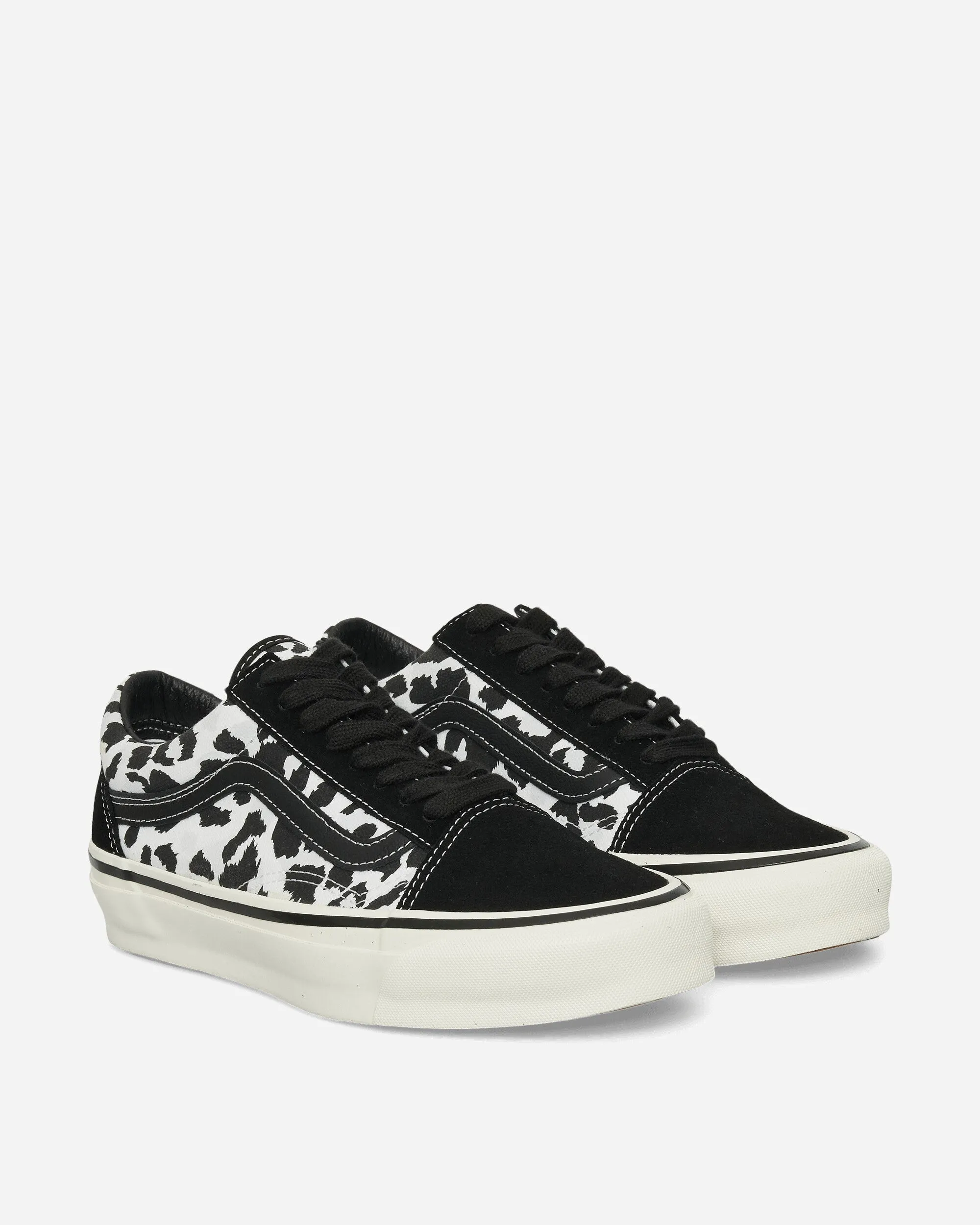Premium Old Skool Leopard Sneakers Schwarz / Weiß