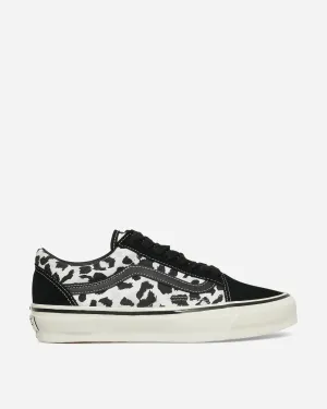 Premium Old Skool Leopard Sneakers Schwarz / Weiß