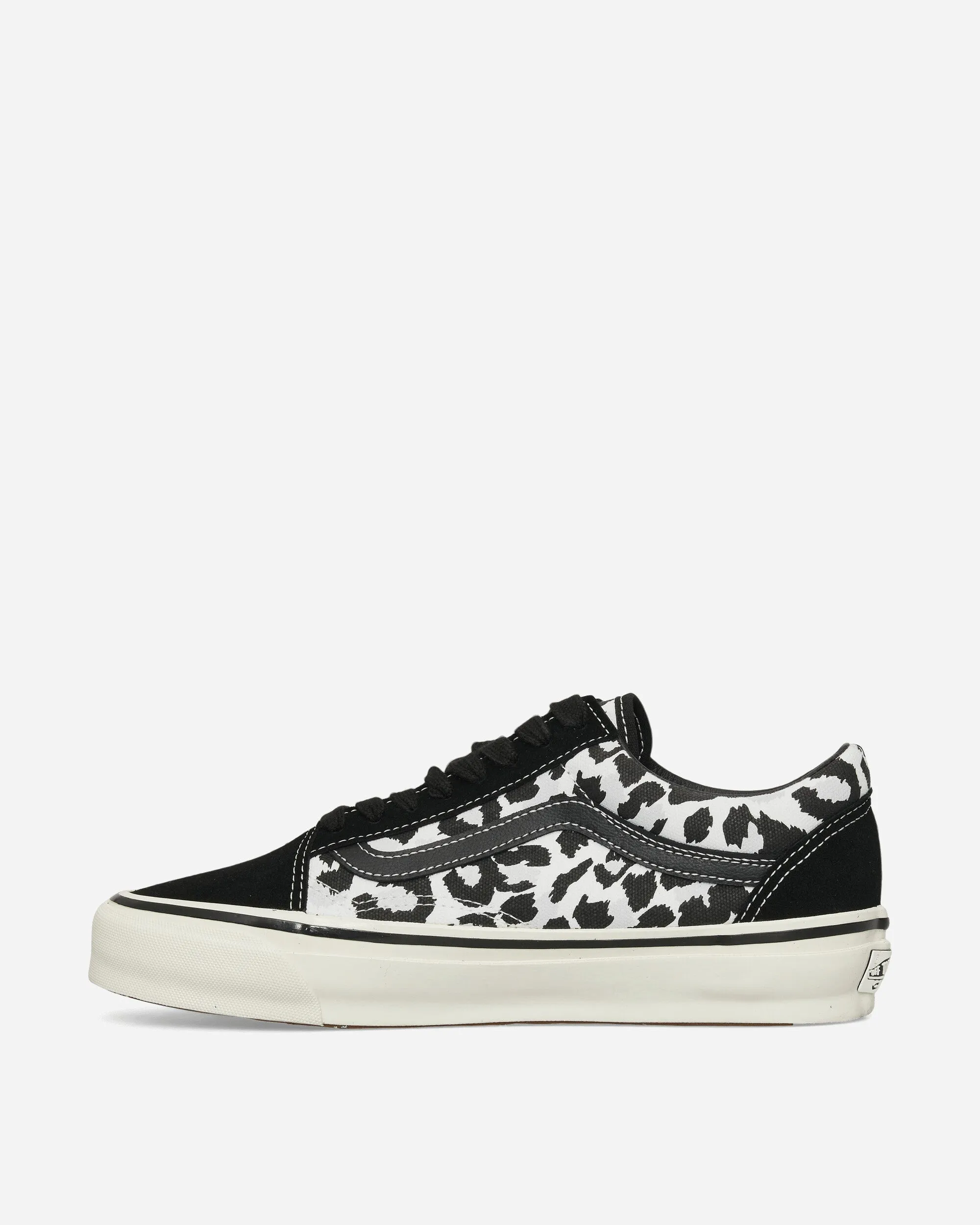 Premium Old Skool Leopard Sneakers Schwarz / Weiß