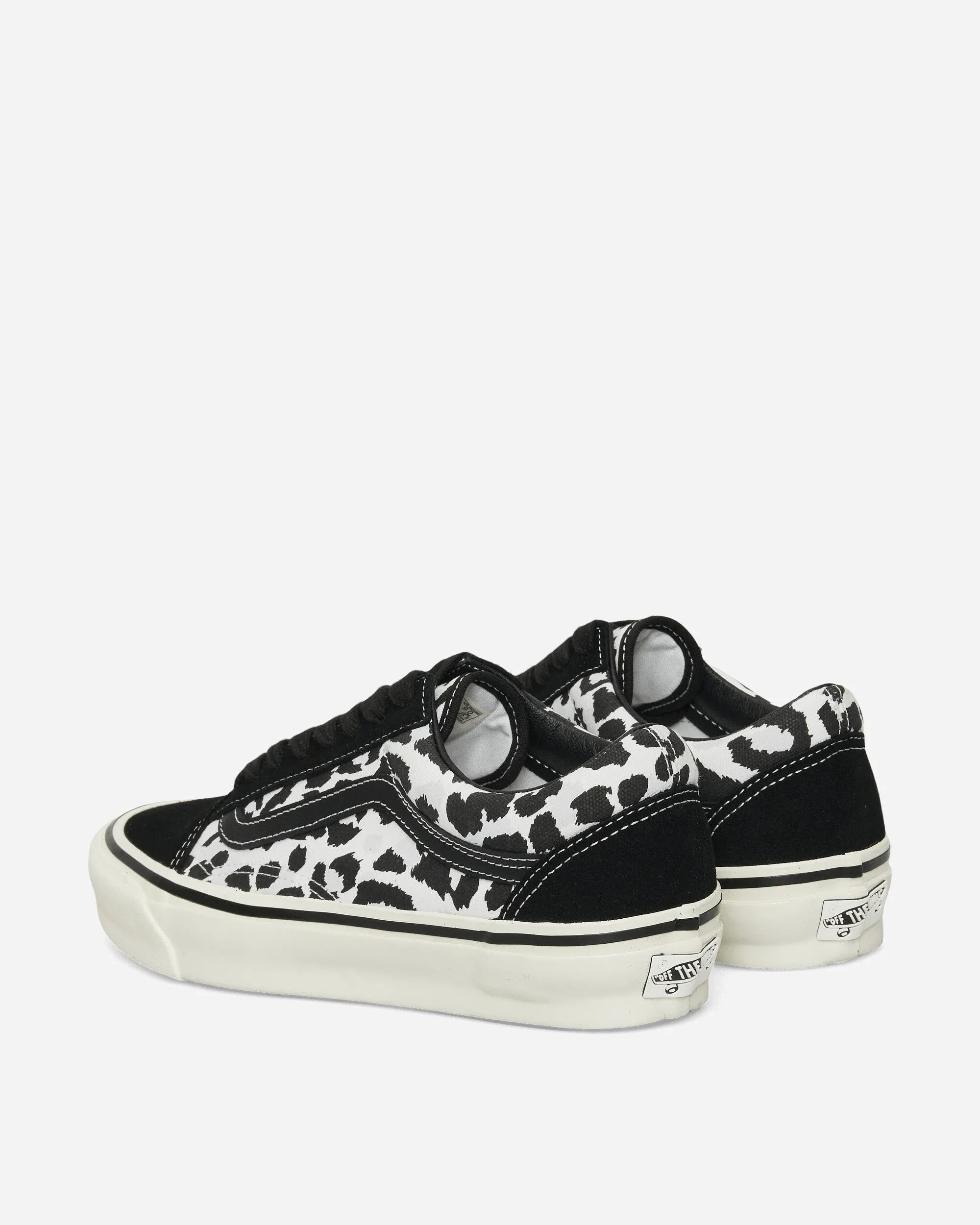 Premium Old Skool Leopard Sneakers Schwarz / Weiß