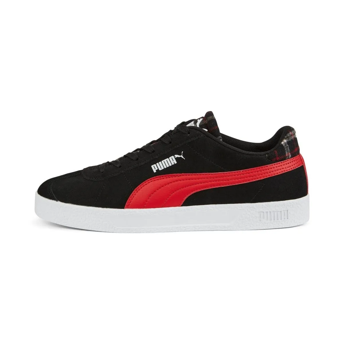 PUMA HERREN CLUB SCHWARZ/ROT SCHUH