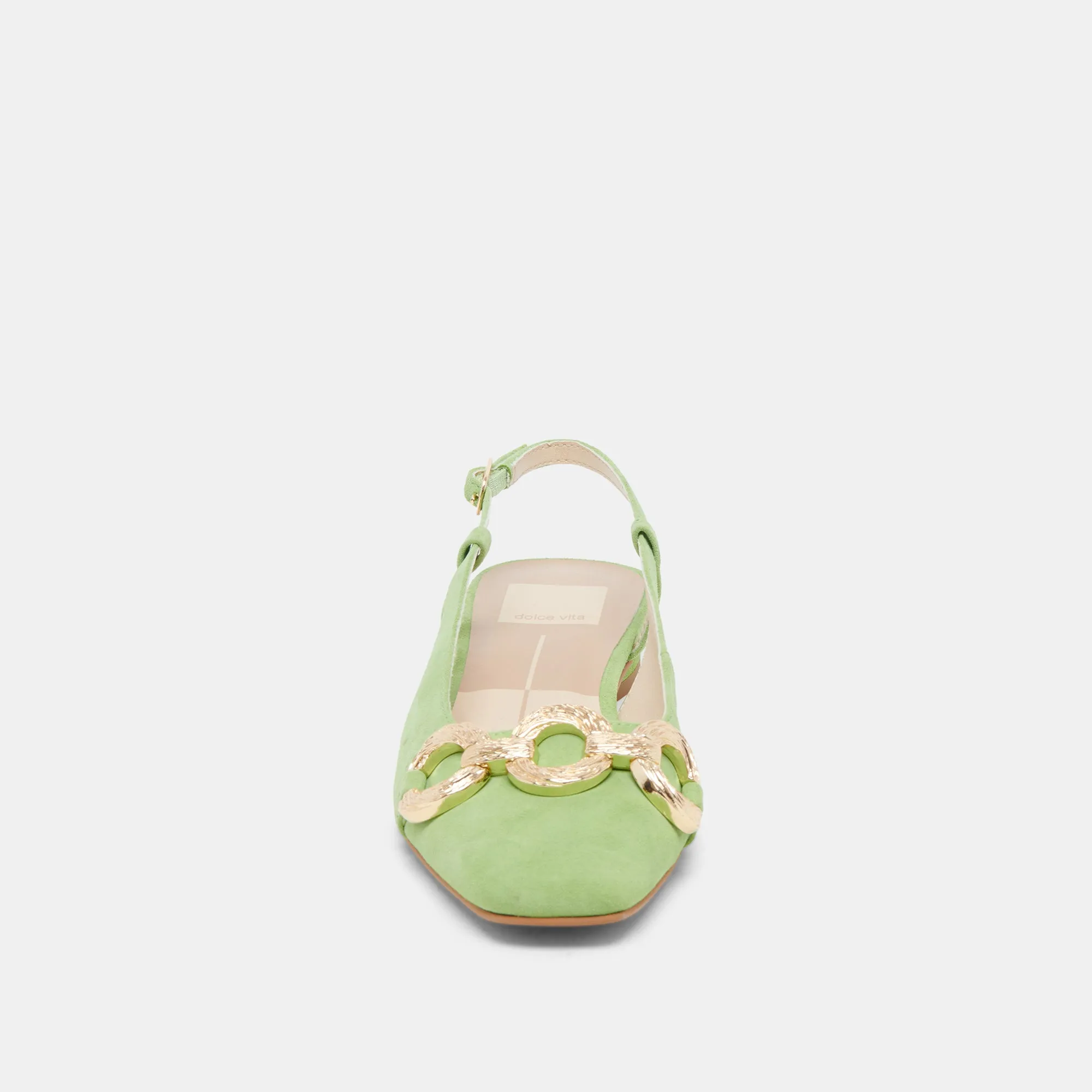 RAMANO FLATS KALBSLEDER IN LIMETTE