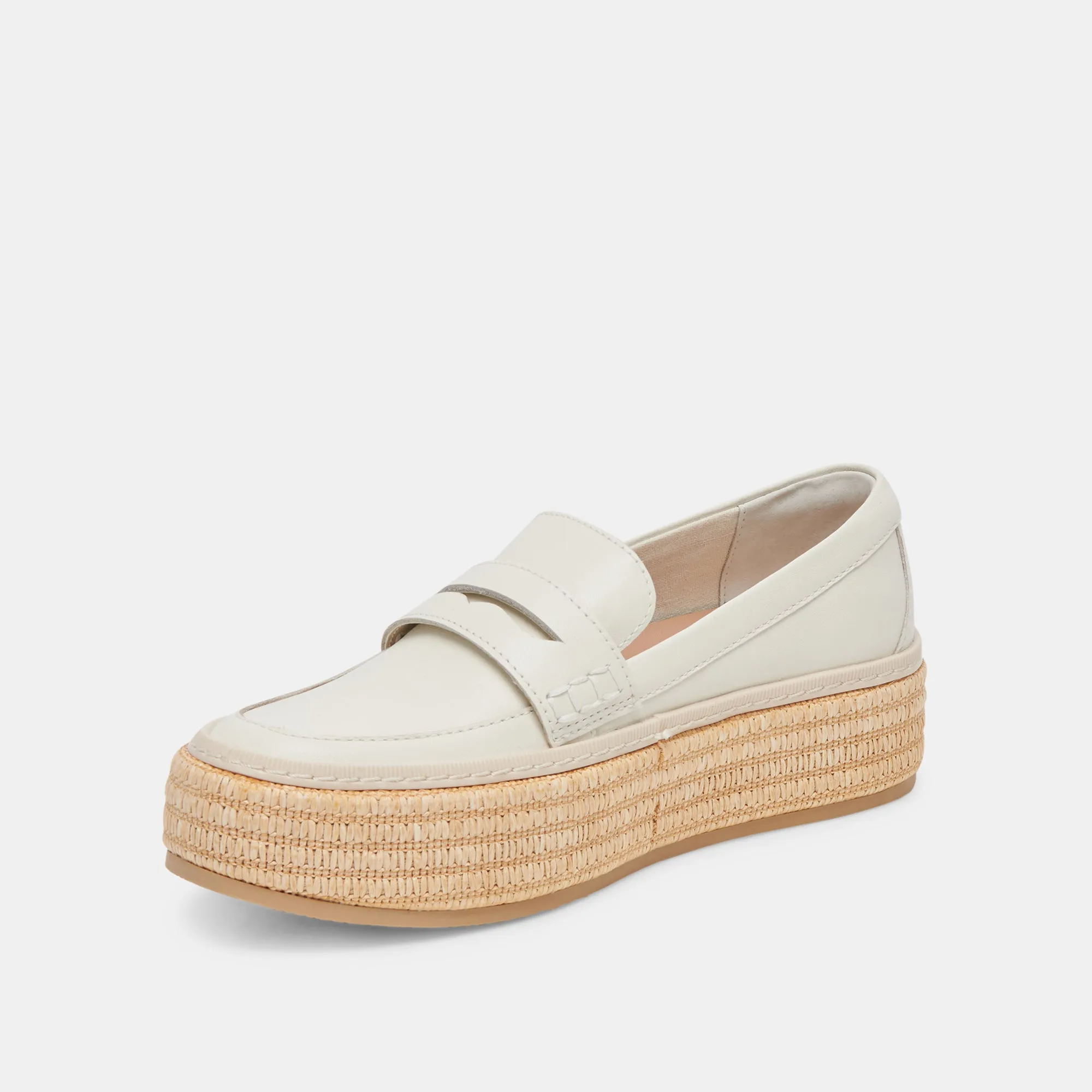 RANNA LOAFERS ELFENBEIN LEDER