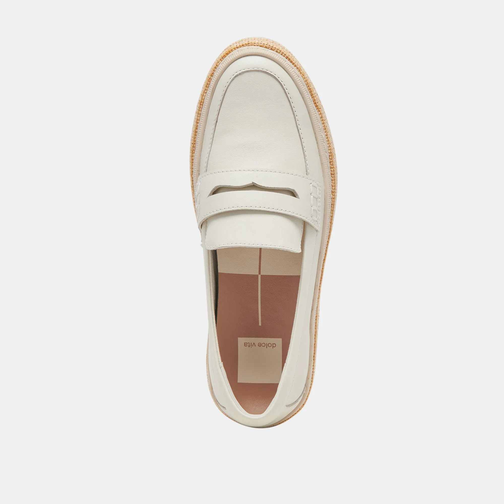RANNA LOAFERS ELFENBEIN LEDER