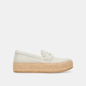RANNA LOAFERS ELFENBEIN LEDER
