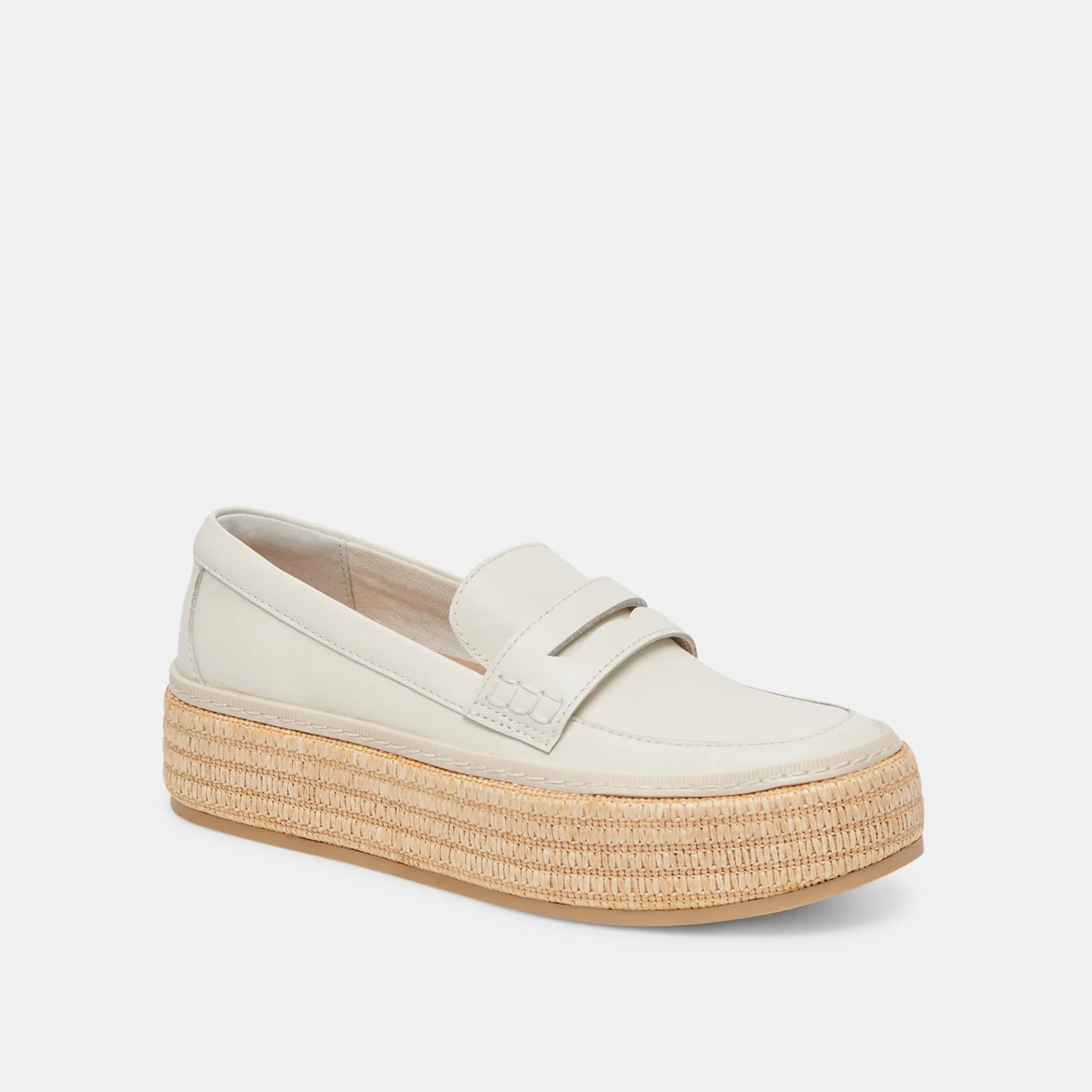 RANNA LOAFERS ELFENBEIN LEDER