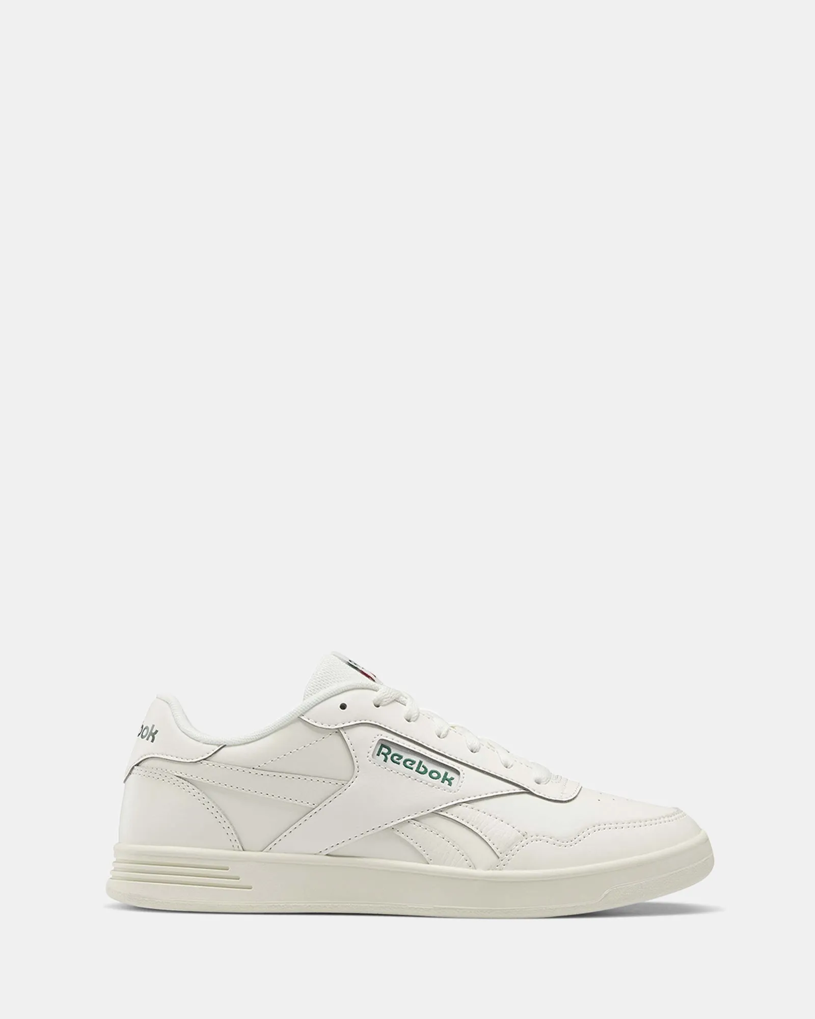 Reebok Court Advance Kreide/Dunkelgrün/Leuchtrot